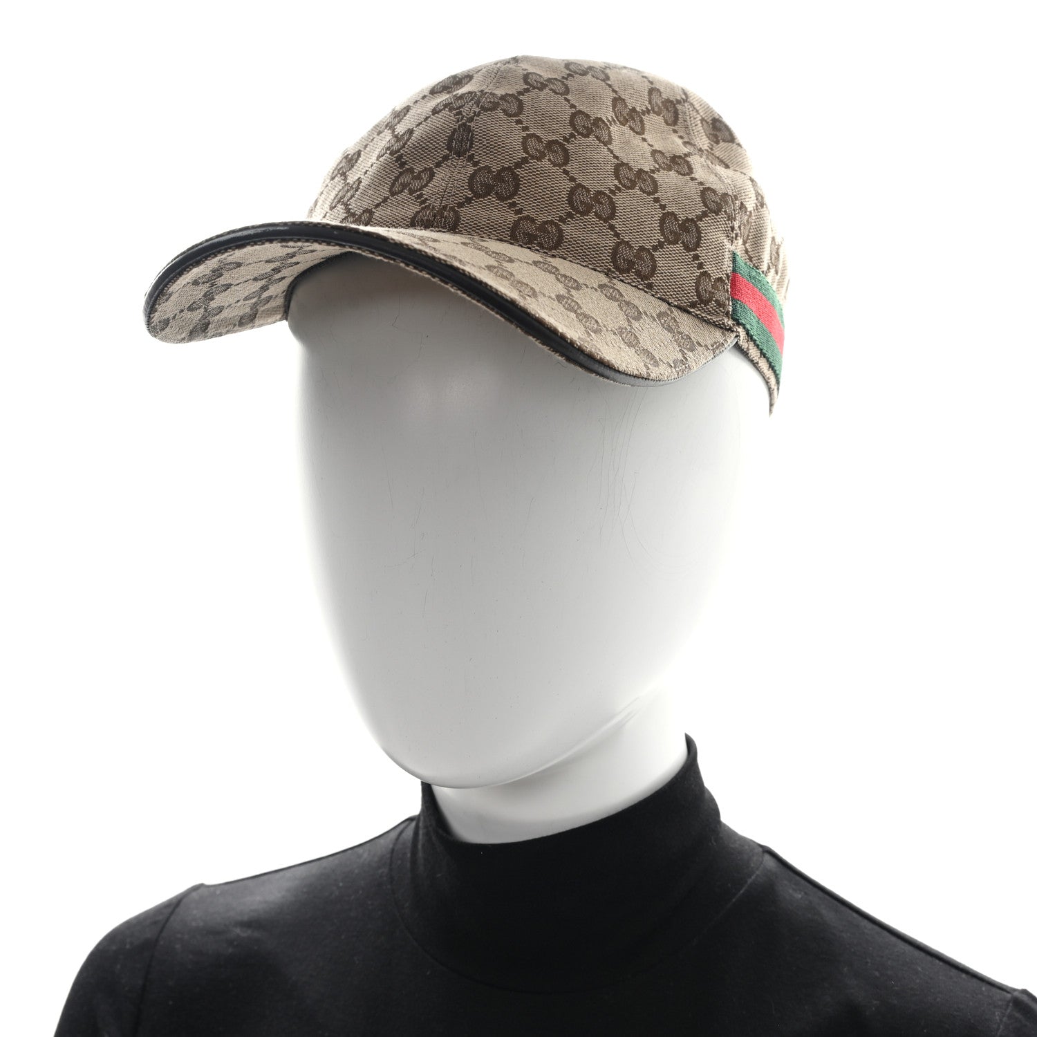 Monogram Web Baseball Hat S Beige Cocoa