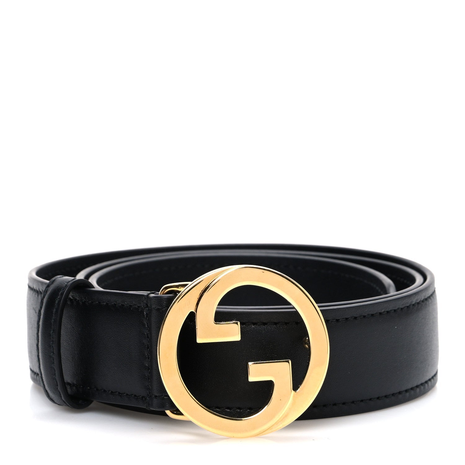 Ciny Lux Calfskin Blondie 30mm Belt 75 30 Black