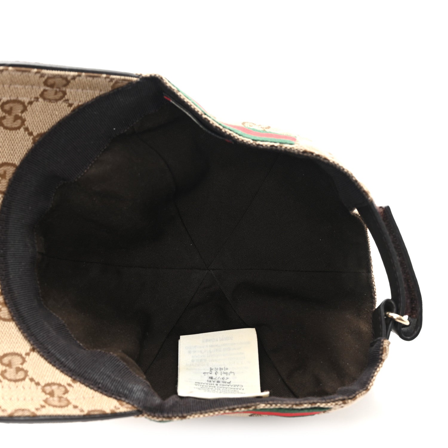 Monogram Web Baseball Hat S Beige Cocoa