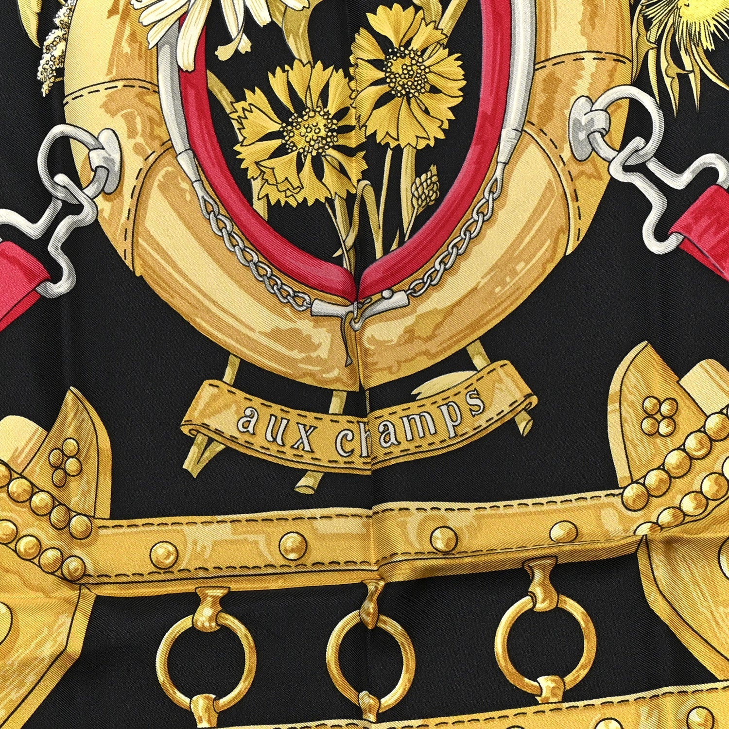 Silk Aux Champs Scarf 90