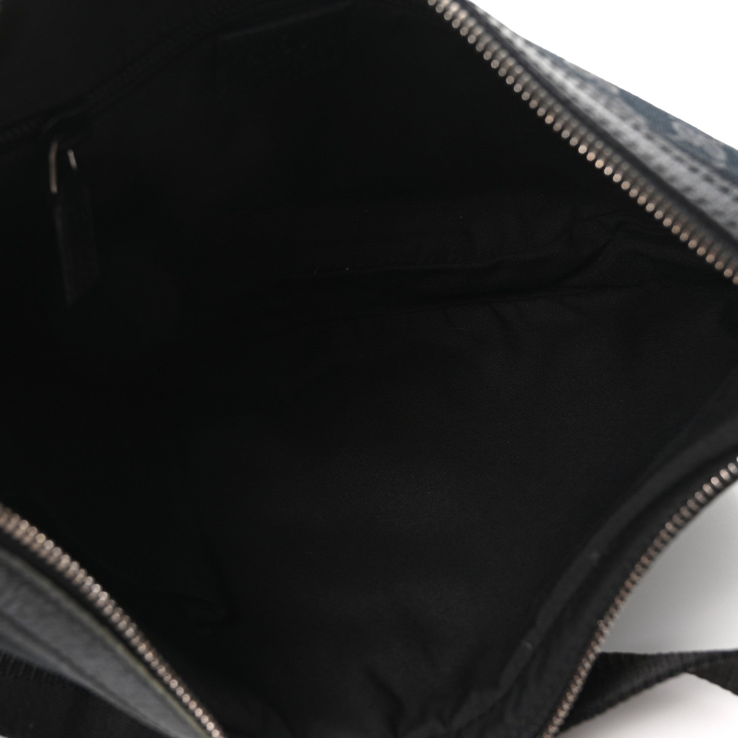 Monogram Medium Half Moon Hobo Black