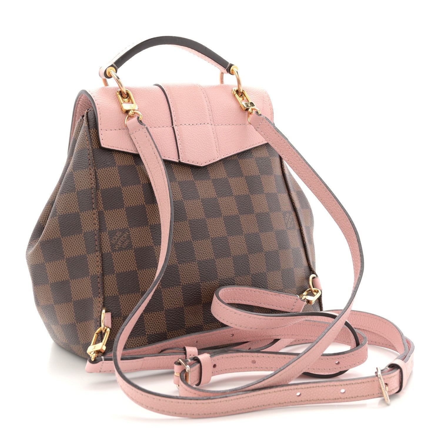 Damier Ebene Clapton Backpack Magnolia