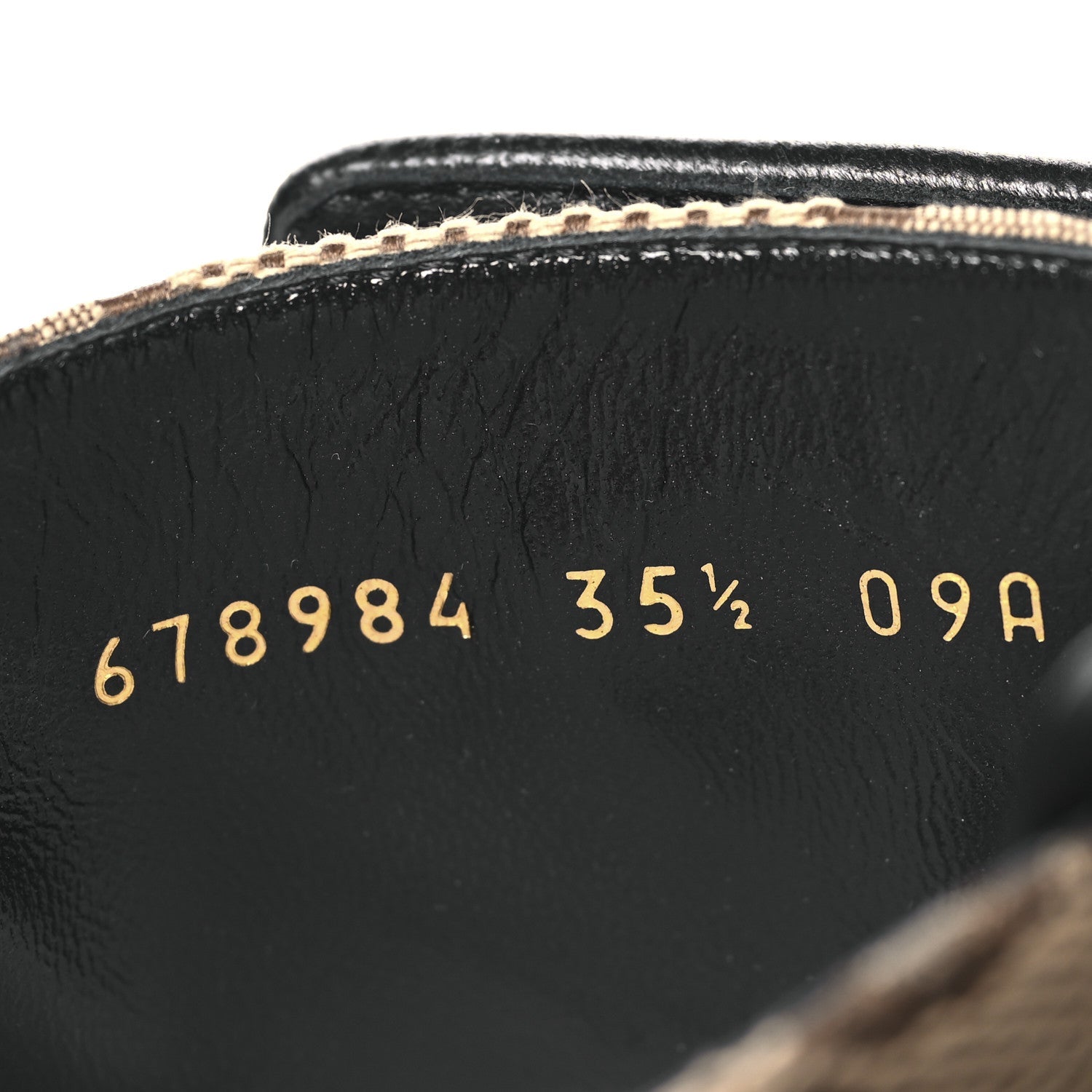Flores Calfskin Monogram Maxi GG Nappa Matelasse Double G 40mm Ankle Boots 35.5 Black Camel Ebony