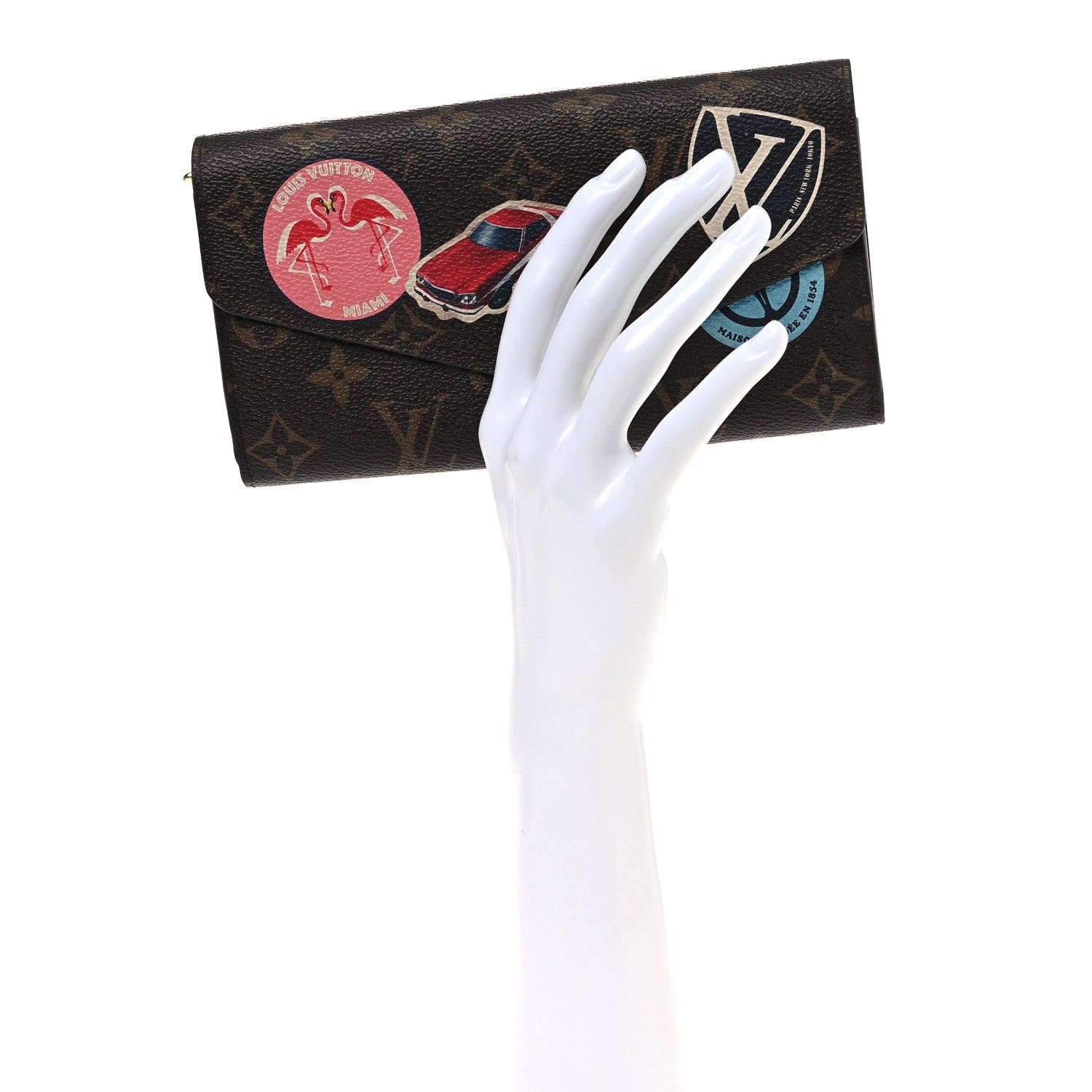 Monogram World Tour Sarah Wallet