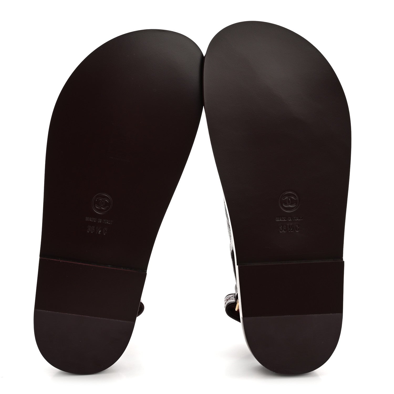 Grained Calfskin Velcro Dad Sandals 36.5 Maroon