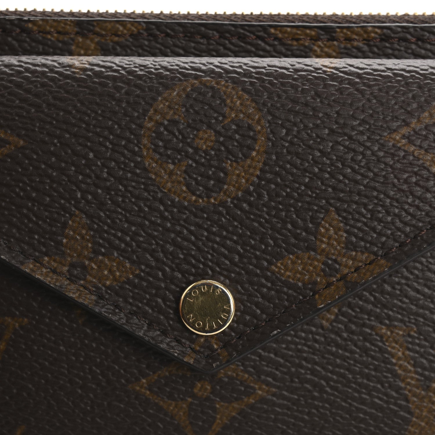 Monogram Recto Verso Card Holder Black
