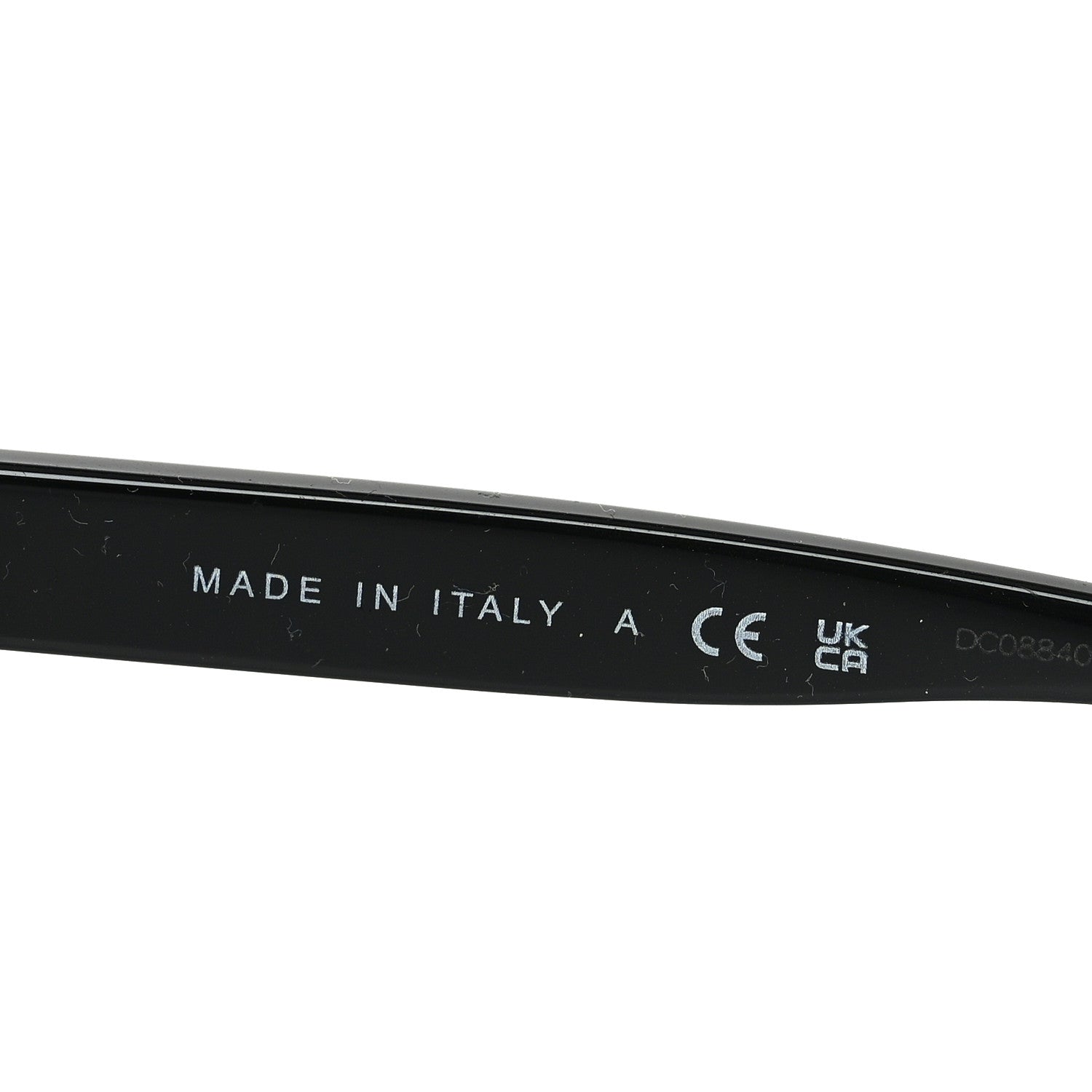 Acetate Oval Sunglasses 5416 Black Green