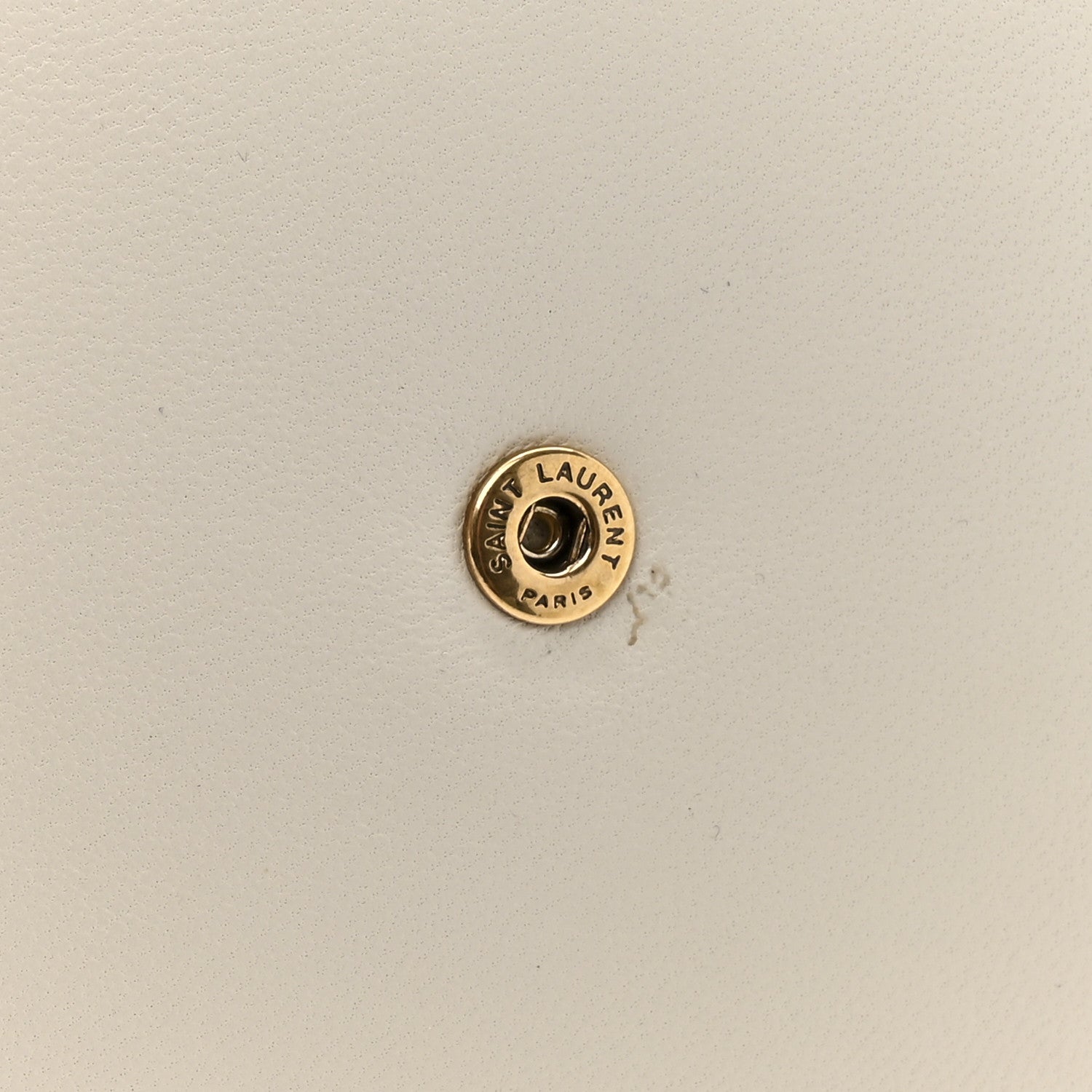 Nappa Monogram Cassandre Flap Pouch Crema Soft