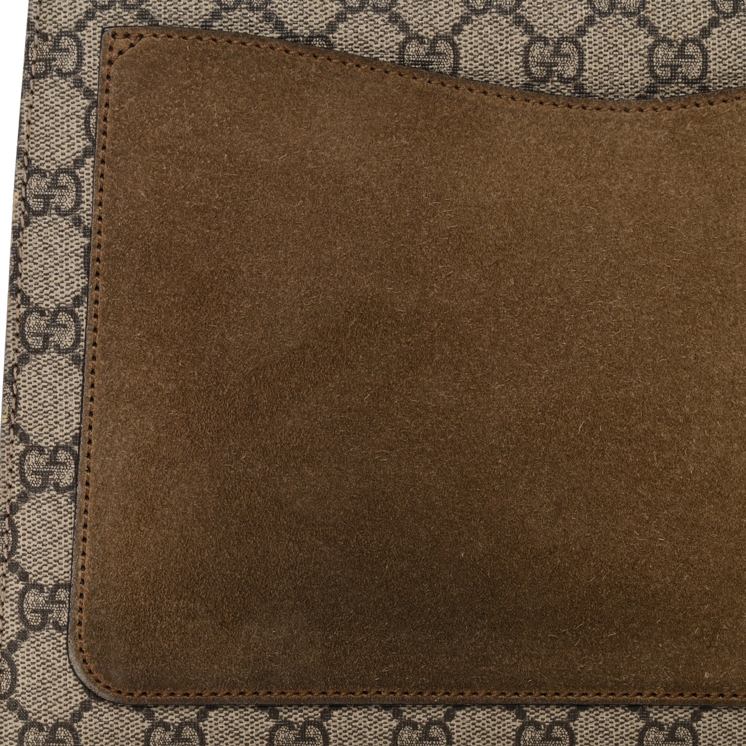 GG Supreme Monogram Medium Dionysus Shoulder Bag Taupe
