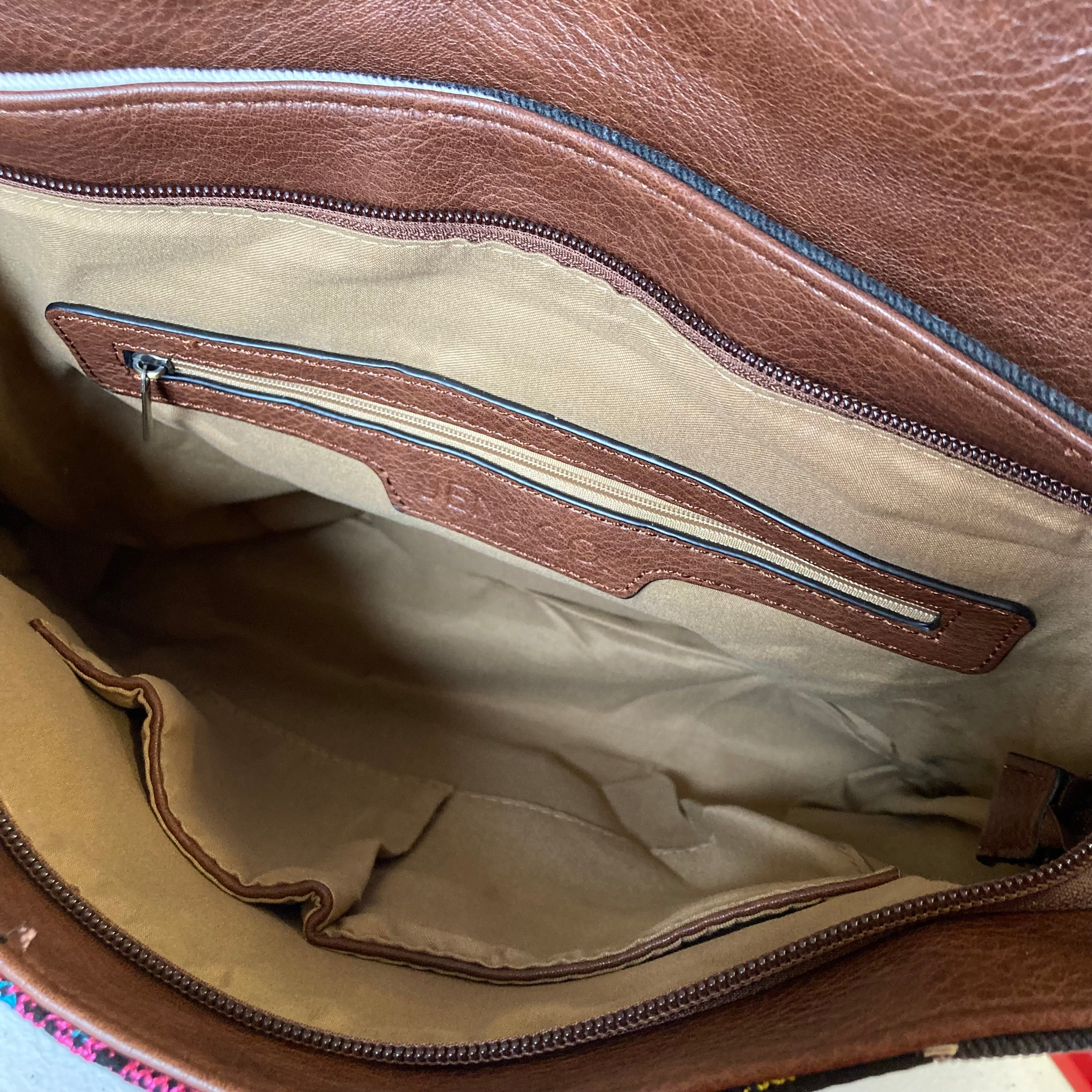 Handbag By Jen & Co. In Multi, Size:Medium