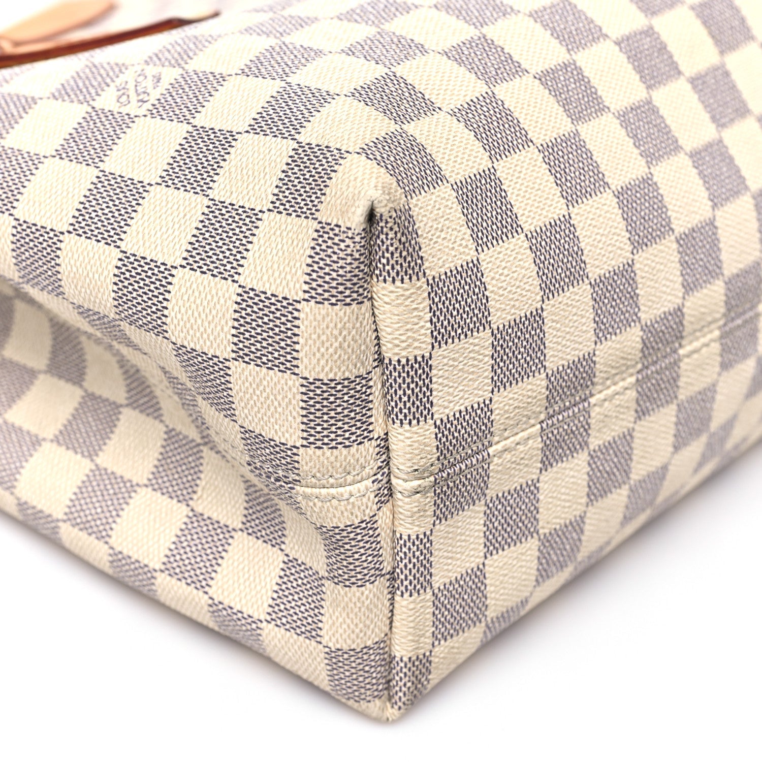 Damier Azur Graceful MM Rose Ballerine