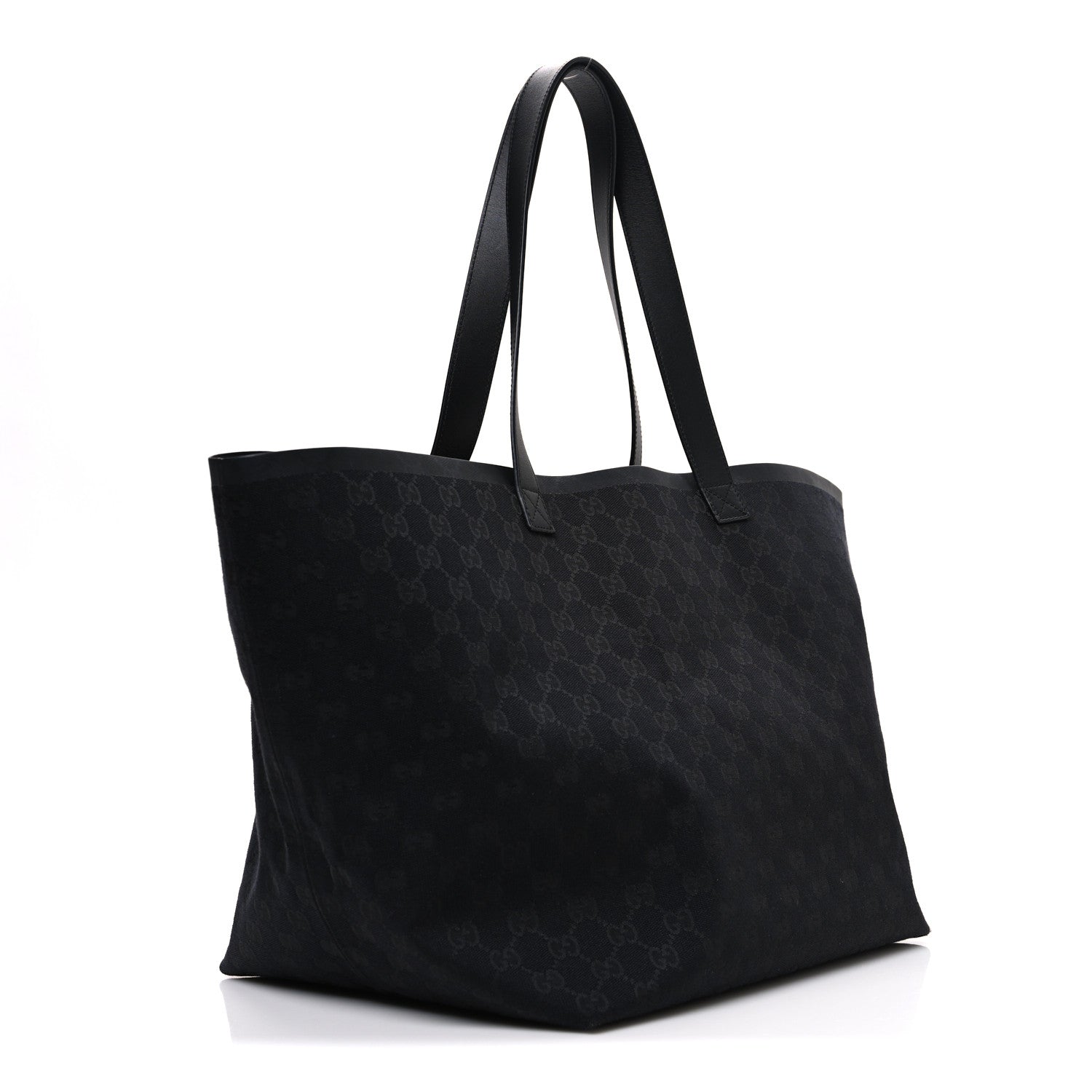 GG Monogram Medium Totissima Shopping Tote Black