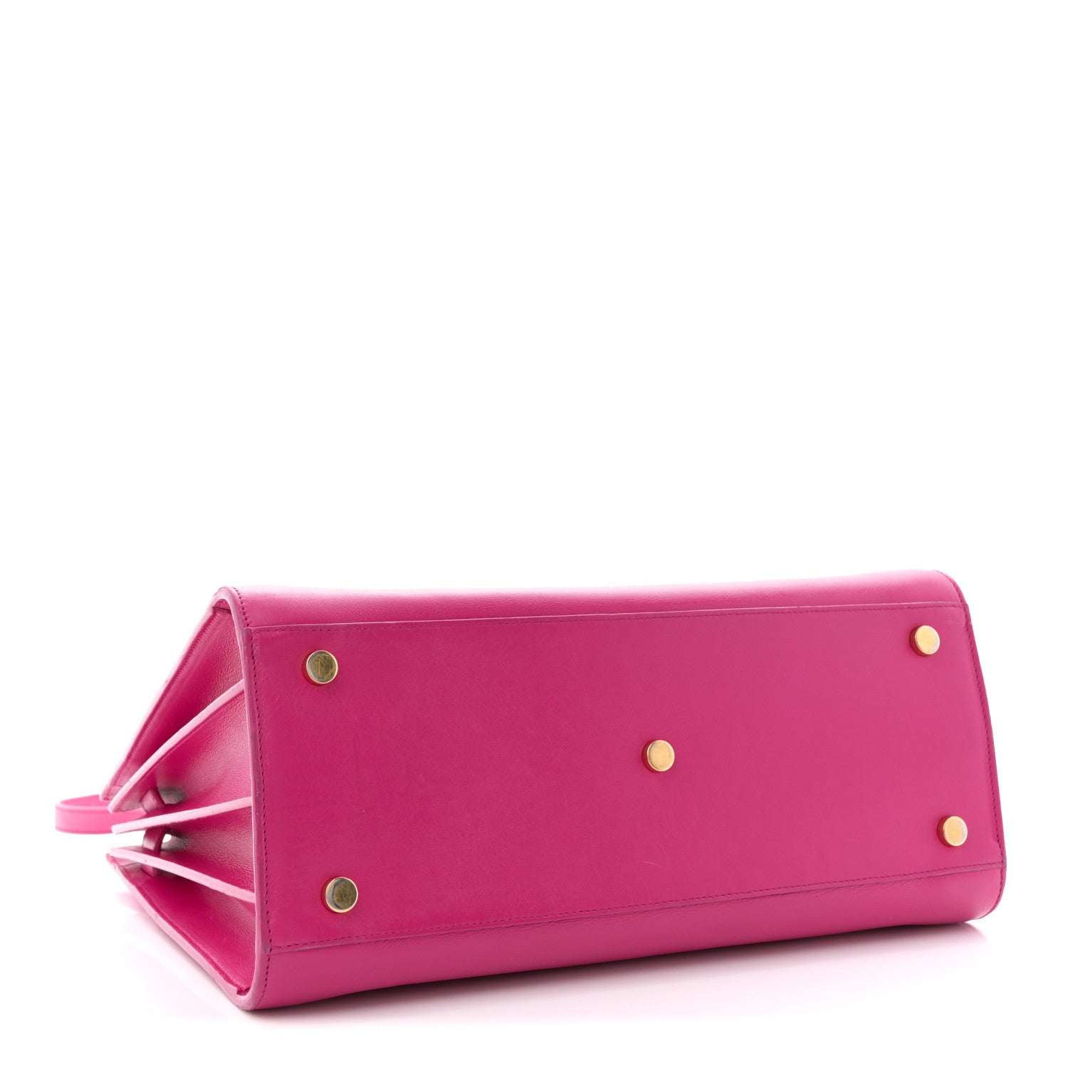 Calfskin Small Sac De Jour Lipstick Fuchsia