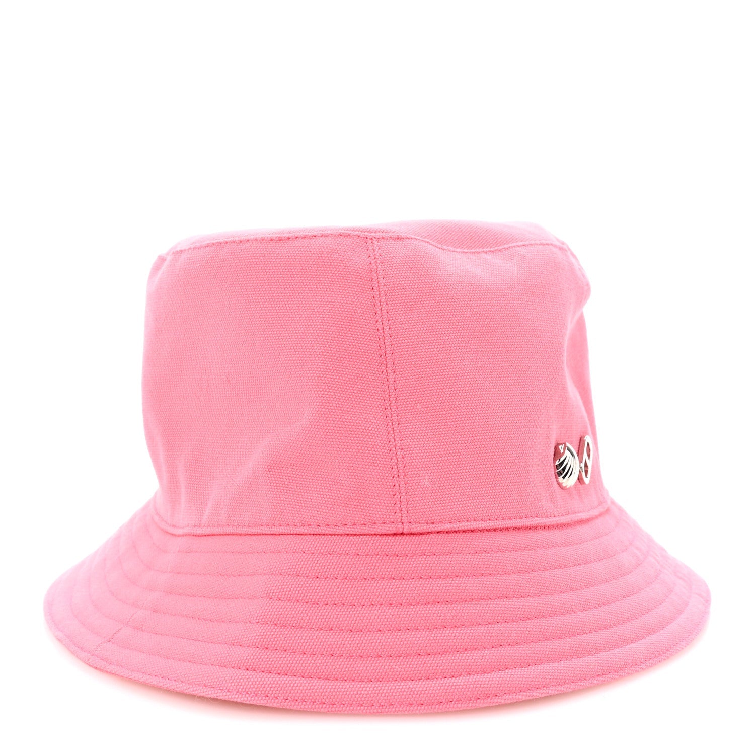 Cotton Canvas Calvi Seashell Bucket Hat 57 Rose Azalee