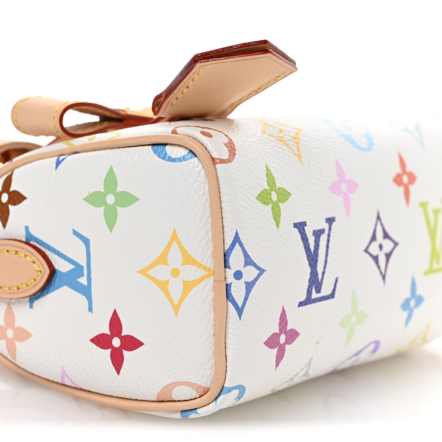 LV X TM Monogram Multicolor Nano Speedy White