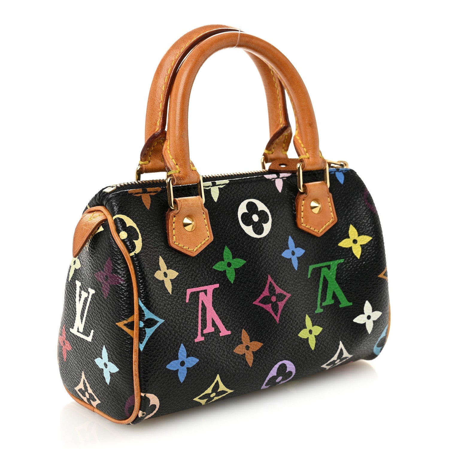 Monogram Multicolor Mini Sac HL Speedy Black