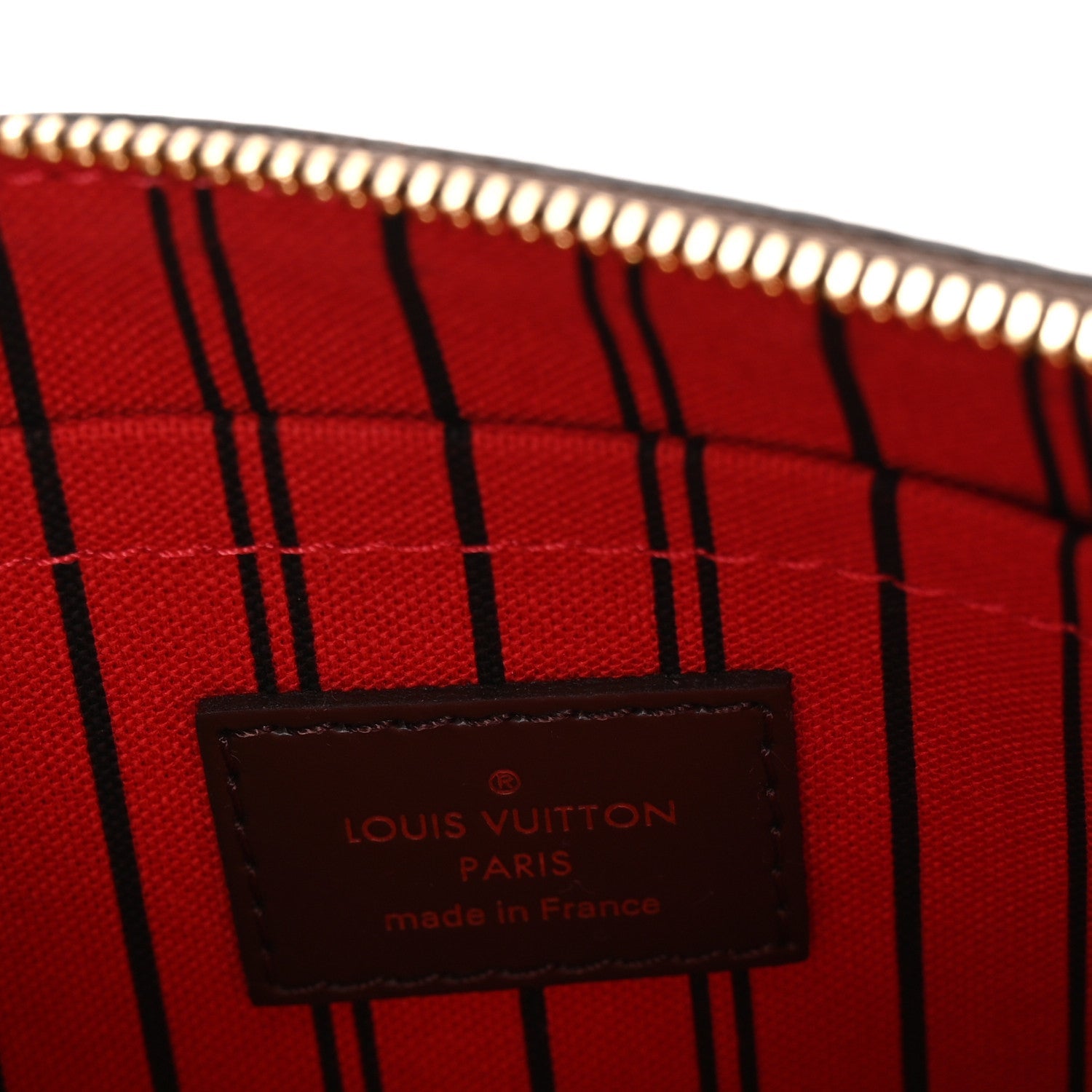 Damier Ebene Neverfull PM Pochette