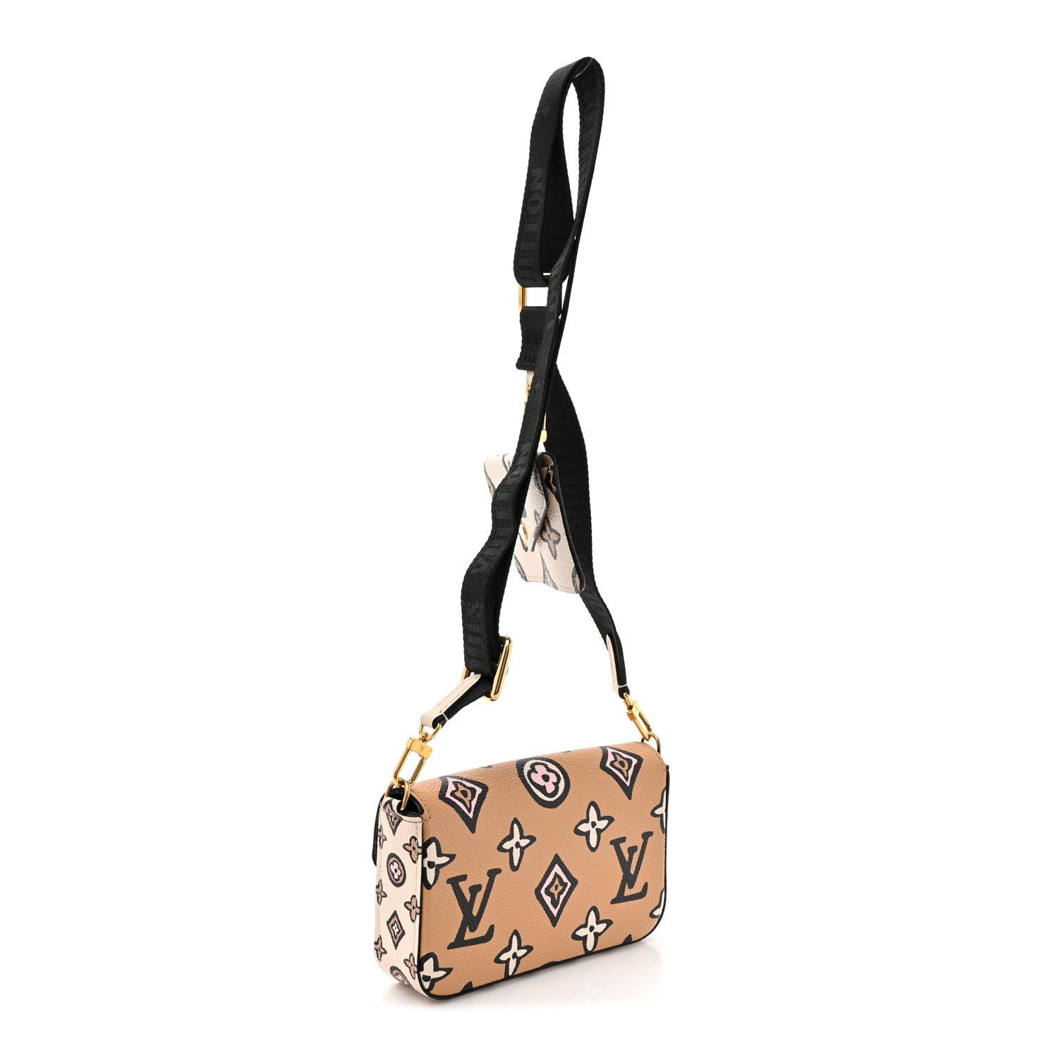 Monogram Wild At Heart Felicie Strap & Go Arizona Creme