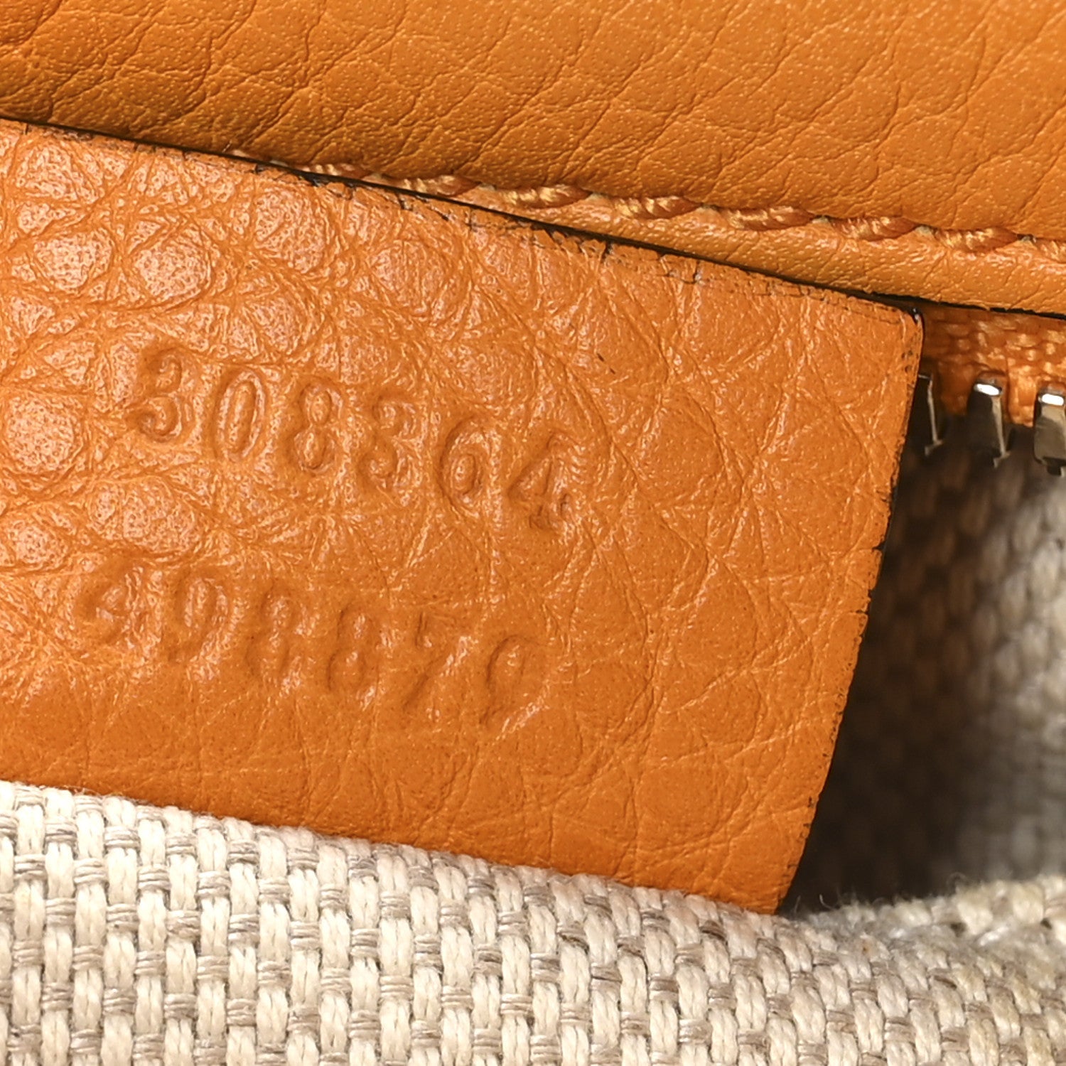 Pebbled Calfskin Small Soho Disco Bag Curcuma