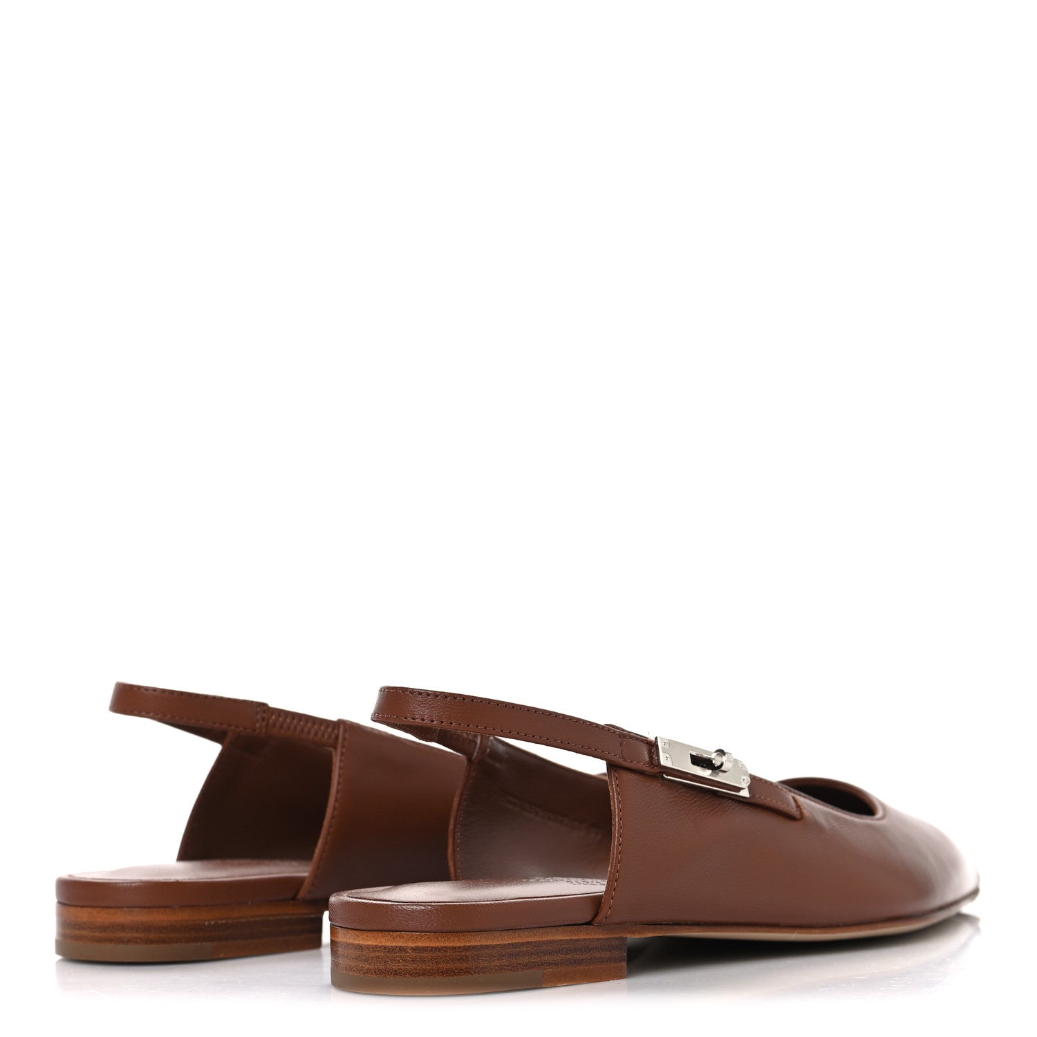 Nappa Lovely Slingback Flats 36 Gold