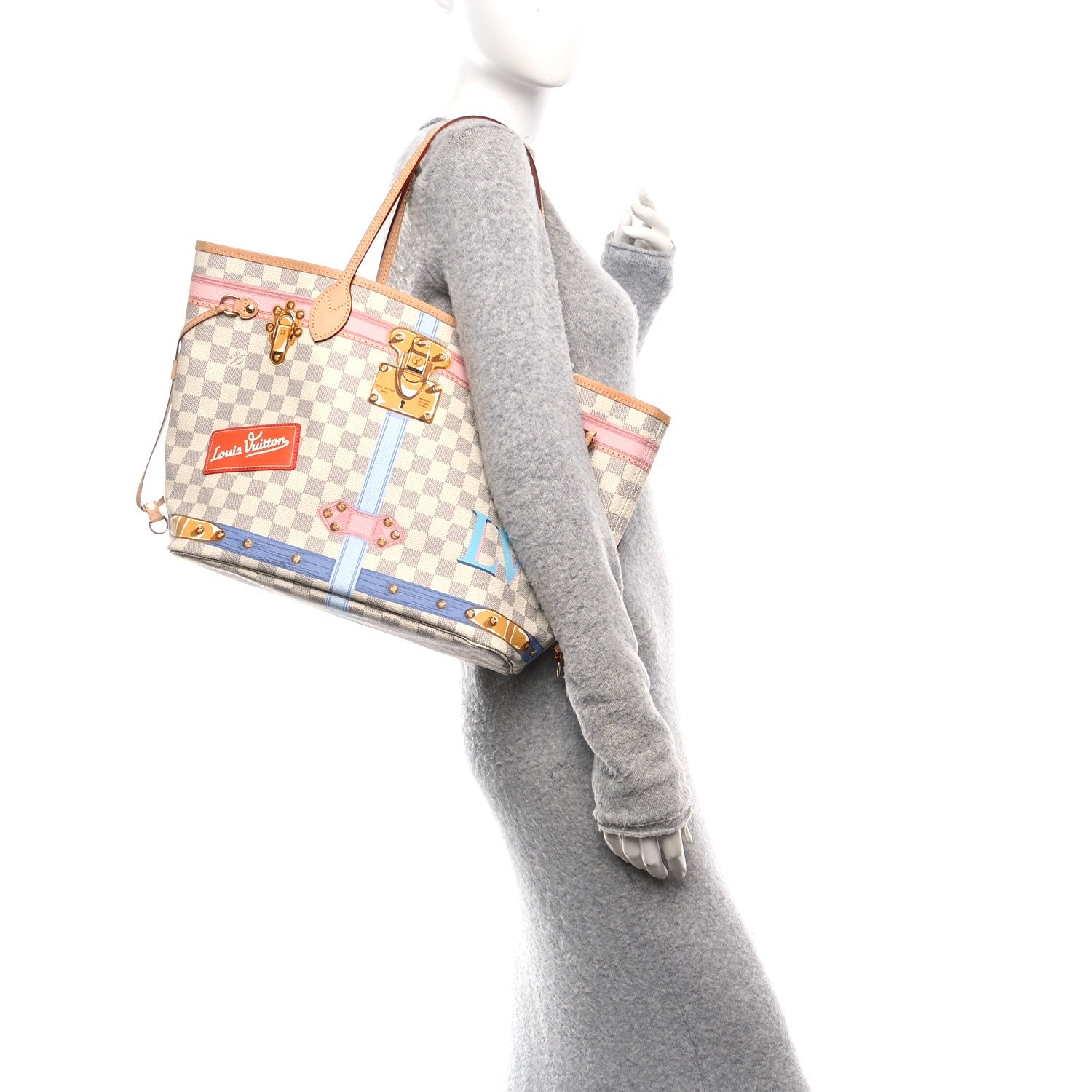Damier Azur Summer Trunks Neo Neverfull MM