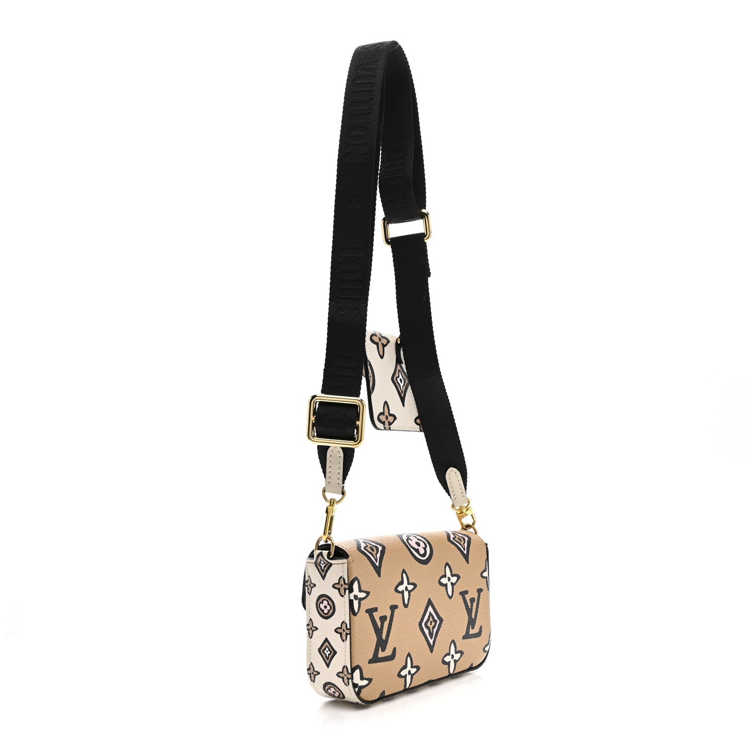 Monogram Wild At Heart Felicie Strap & Go Arizona Creme