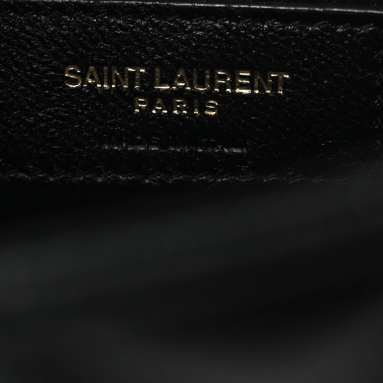 Grain De Poudre Textured Mixed Matelasse Triquilt Small Monogram Satchel Black