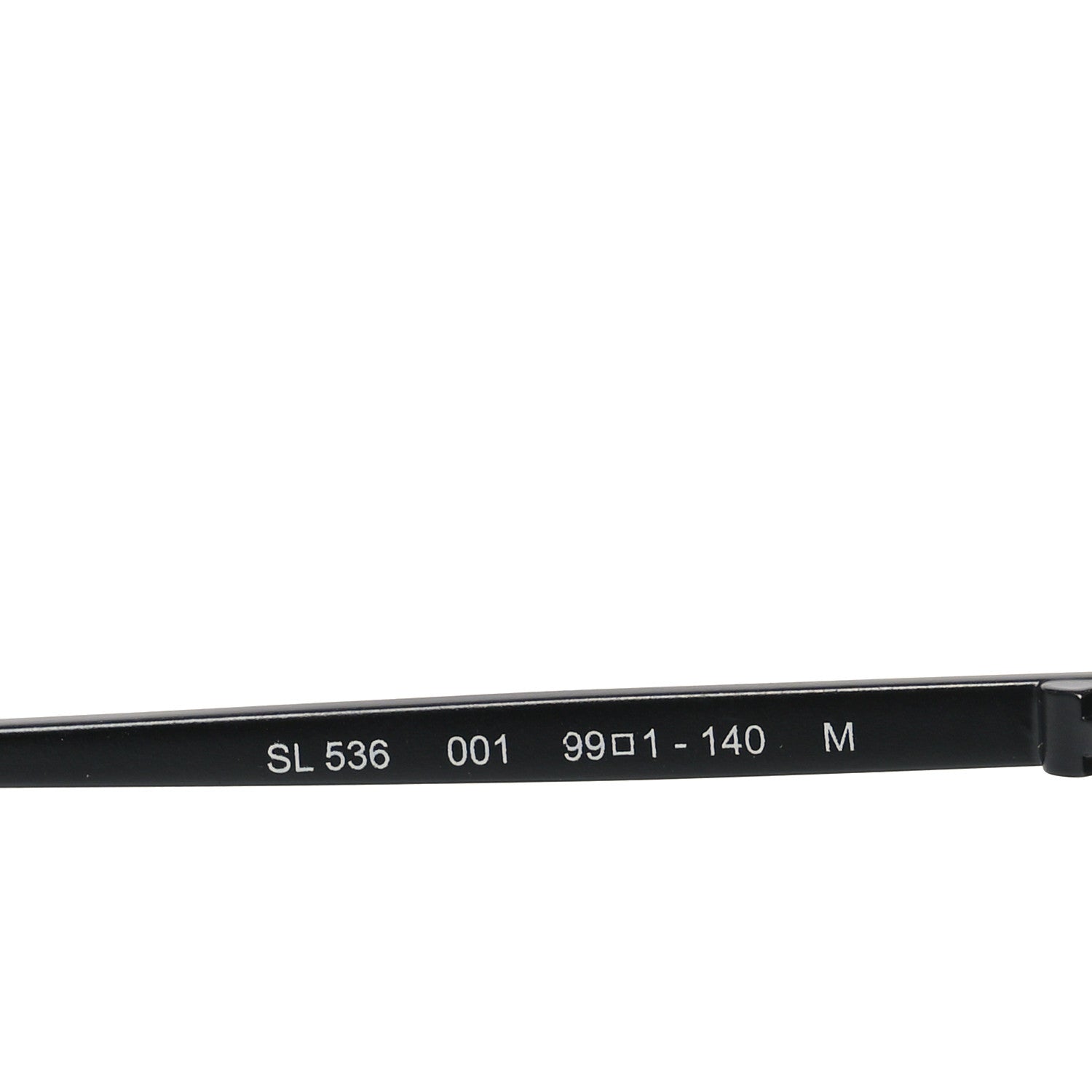 Metal Cat Eye SL536 Sunglasses Black