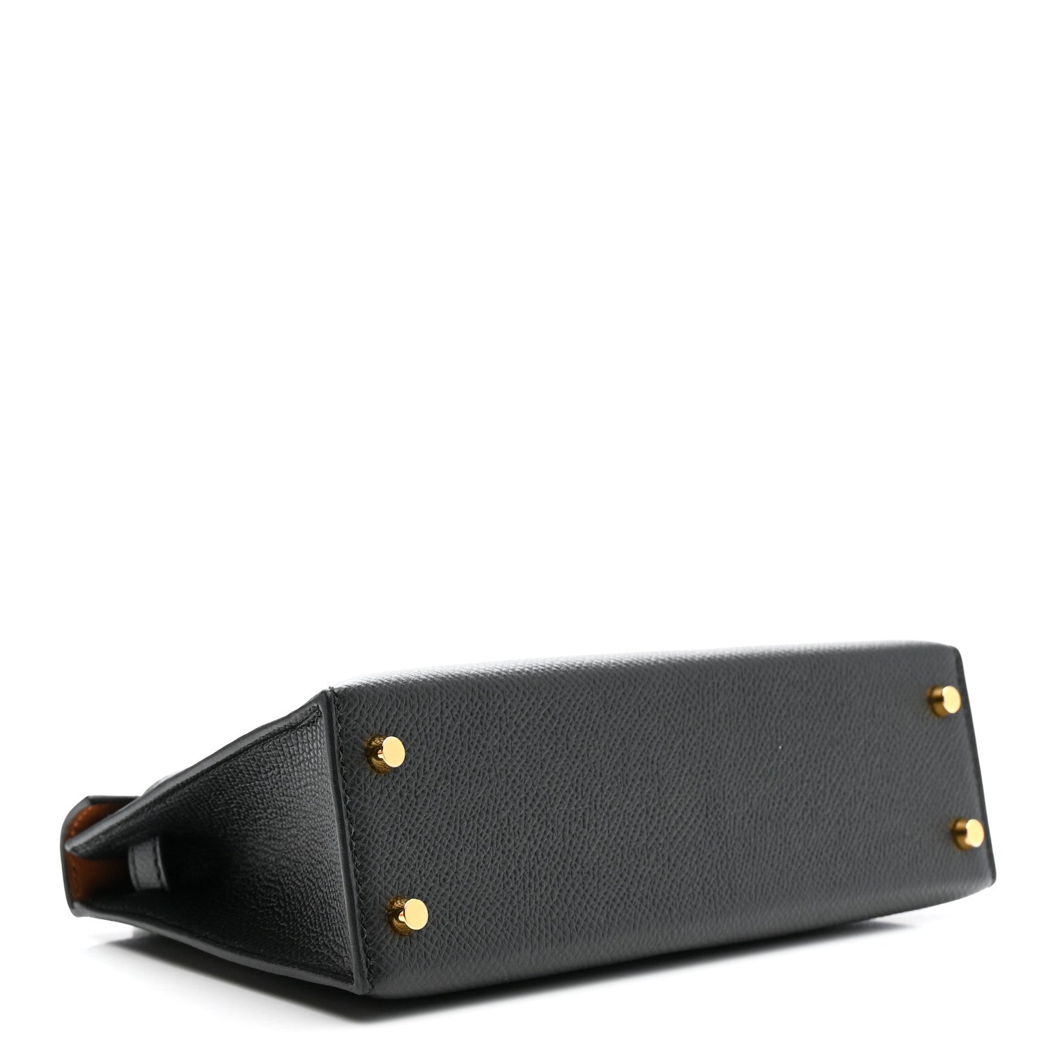 Epsom Horseshoe Mini Kelly Sellier 20 Black Gold