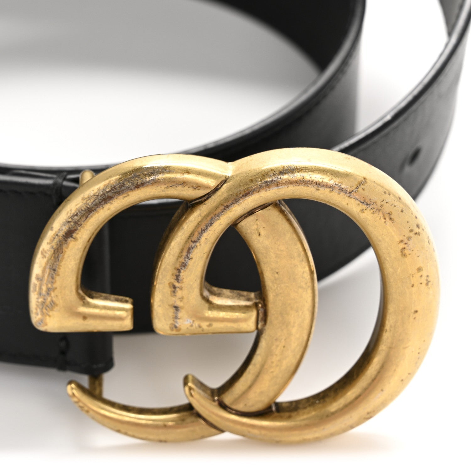 Calfskin Double G 40mm Belt 85 34 Black