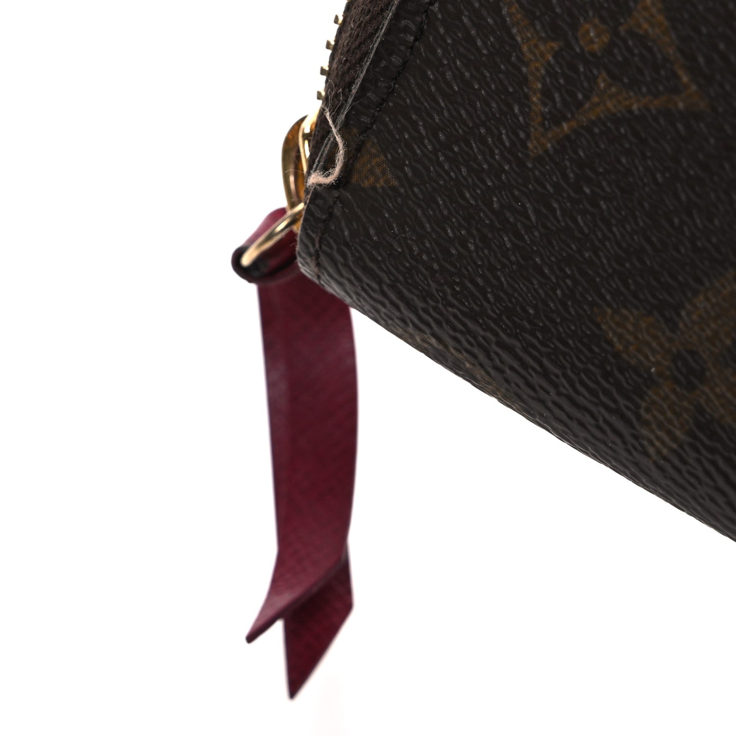 Monogram Clemence Wallet Fuchsia
