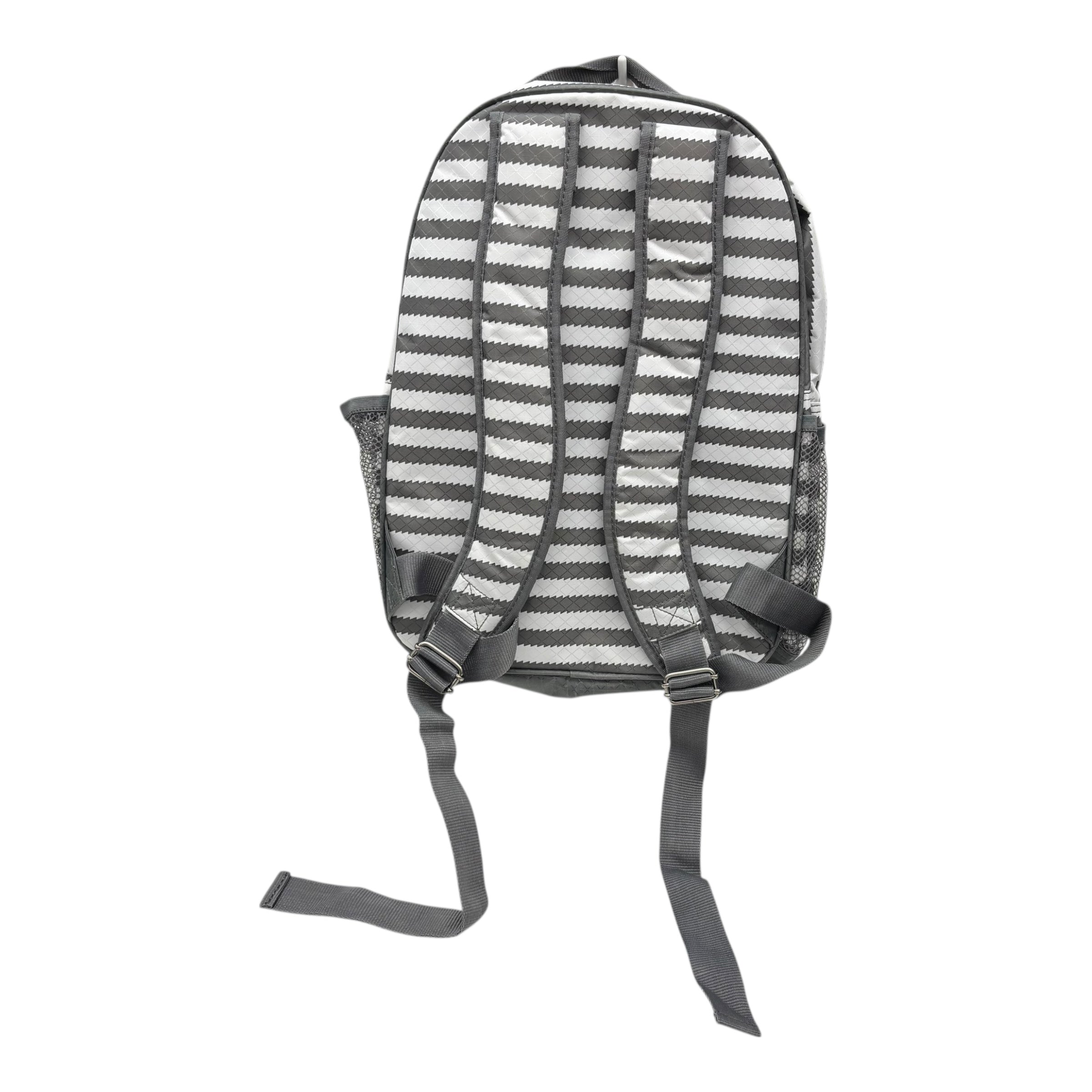 Backpack By Thirty One In Grey & White, Size:Medium