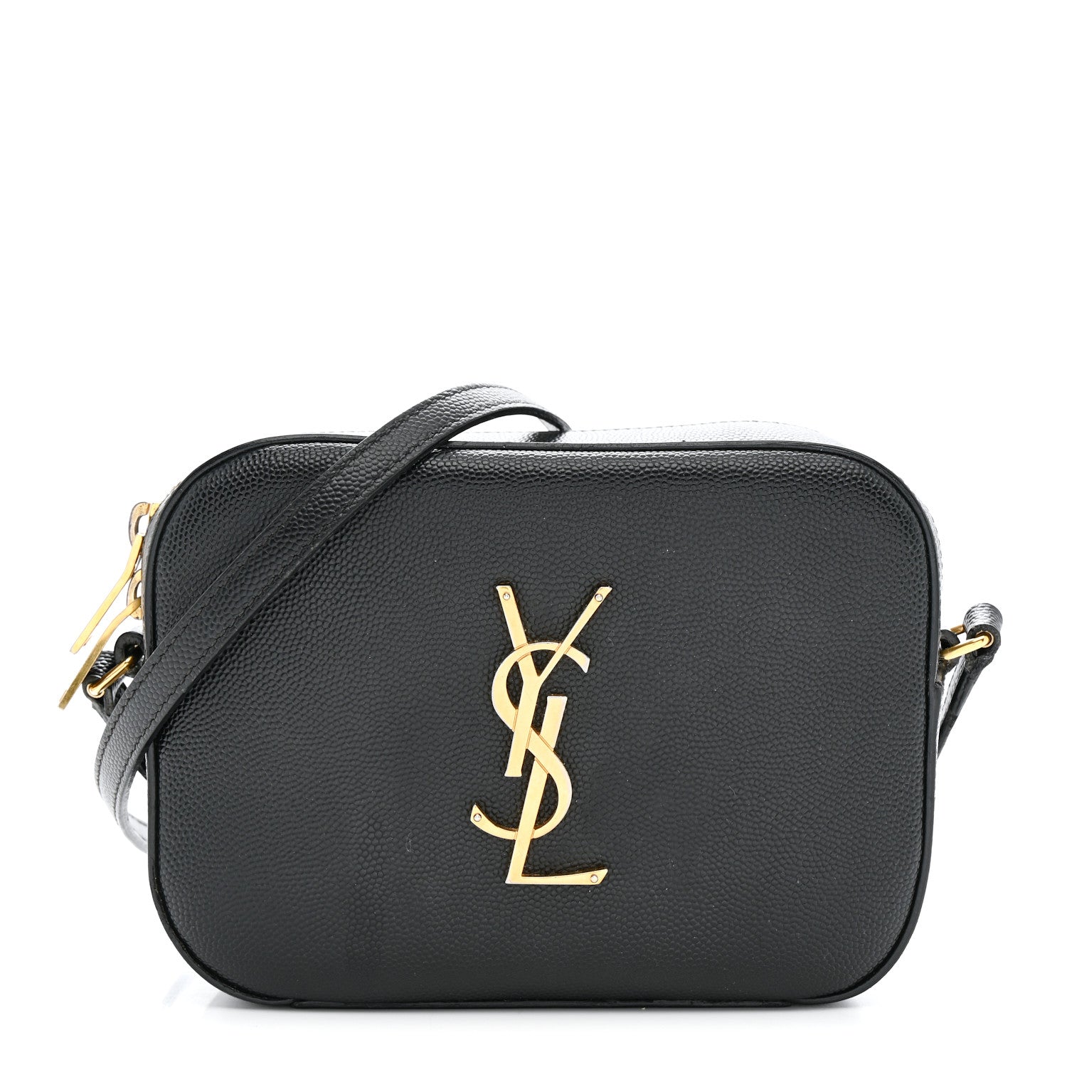 Grain De Poudre Small Classic Monogram Camera Bag Black