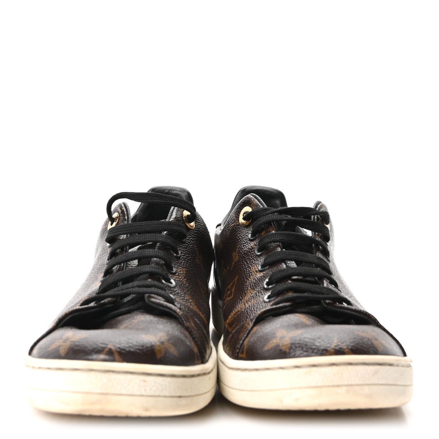 Patent Monogram Frontrow Sneakers 40
