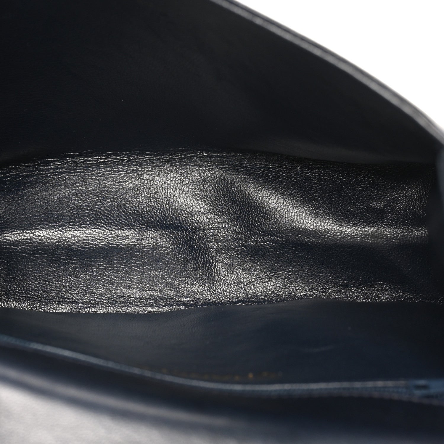 Lambskin Quilted Timeless CC Small Single Flap Navy Blue