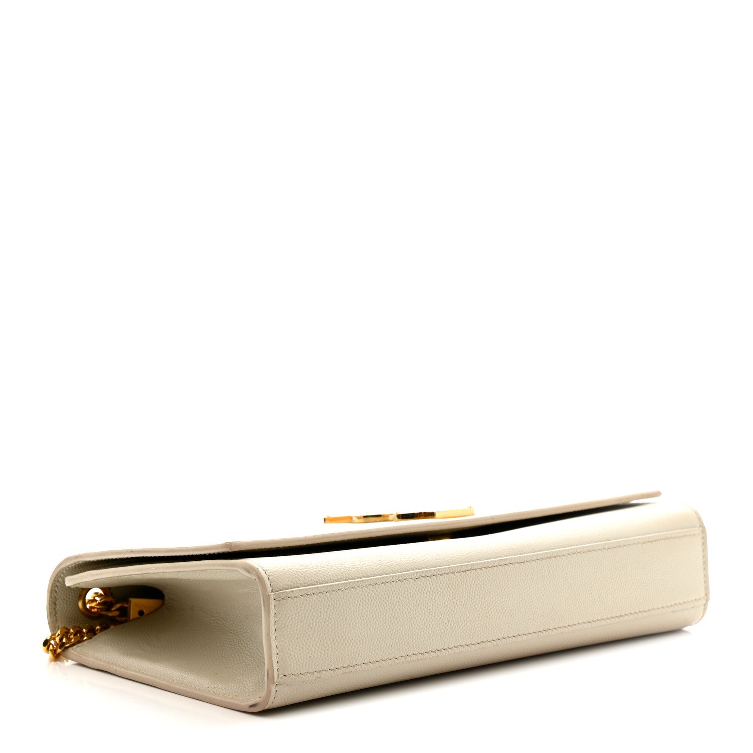 Grain De Poudre Medium Classic Monogram Kate Satchel Crema Soft