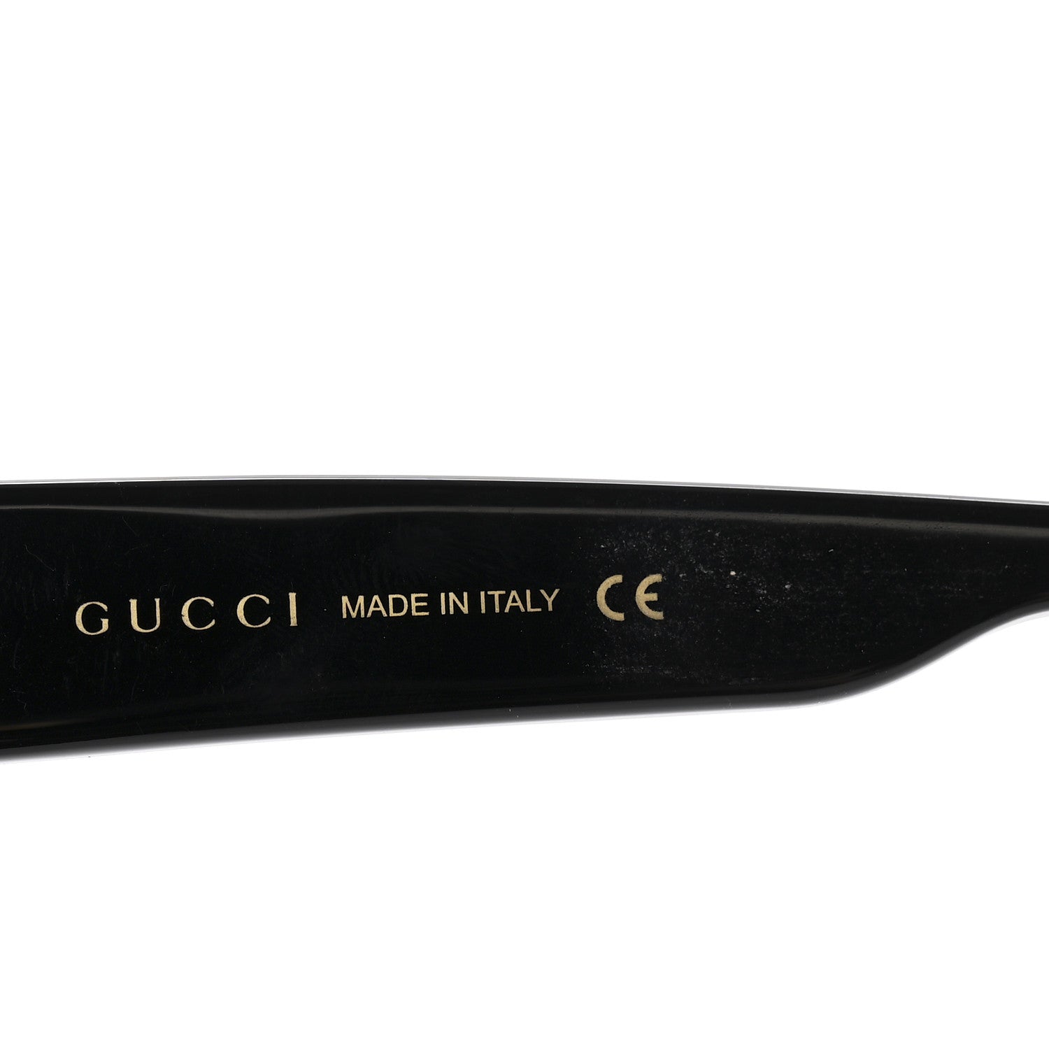 Acetate Square Frame Sunglasses GG0459S Black