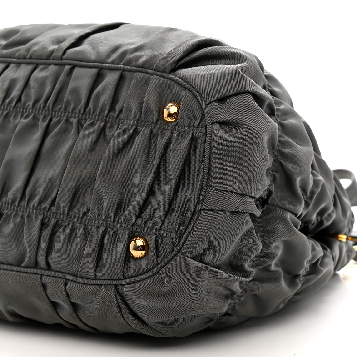 Tessuto Nylon Gaufre Tote Ardesia