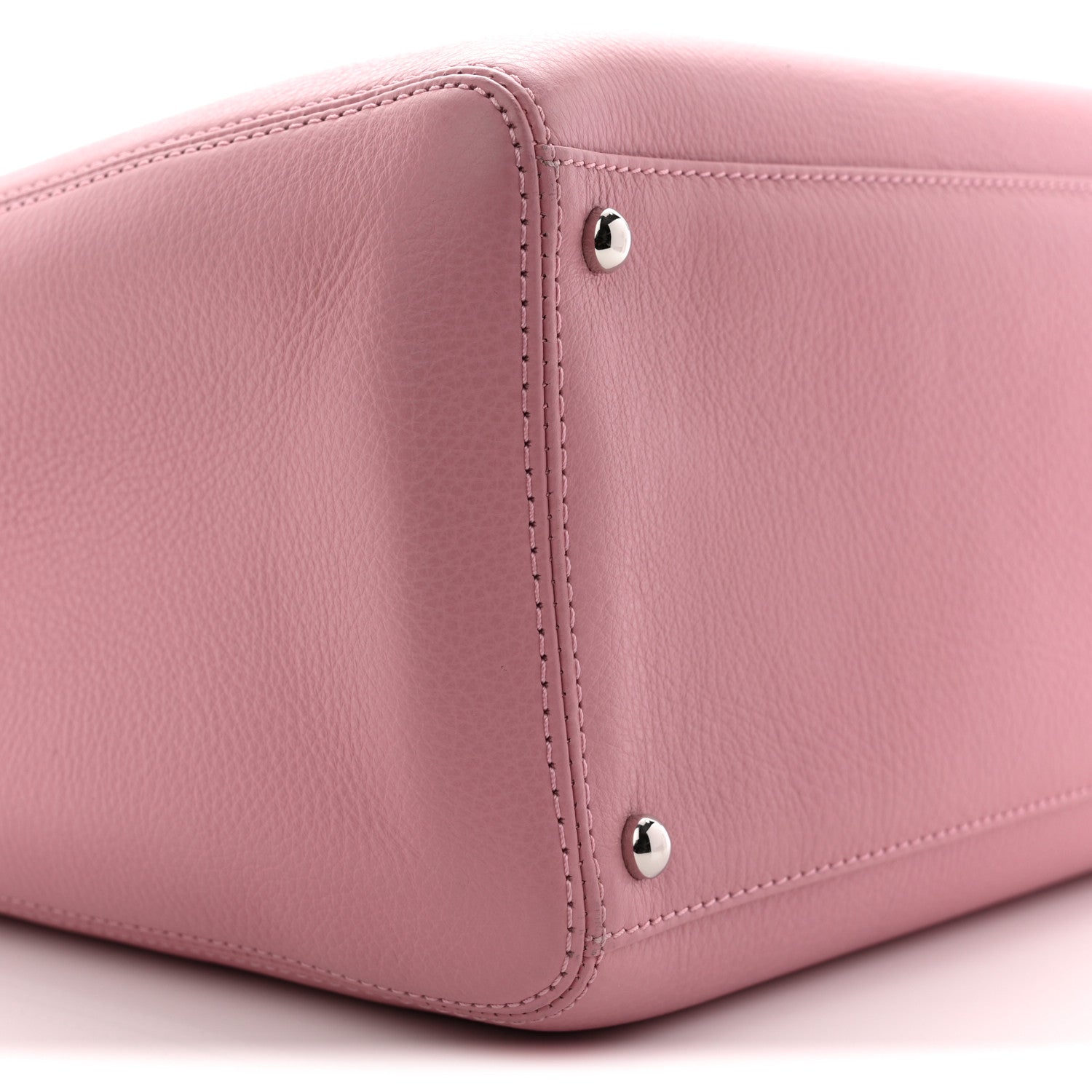 Calfskin Cerf Executive Shopper Pink