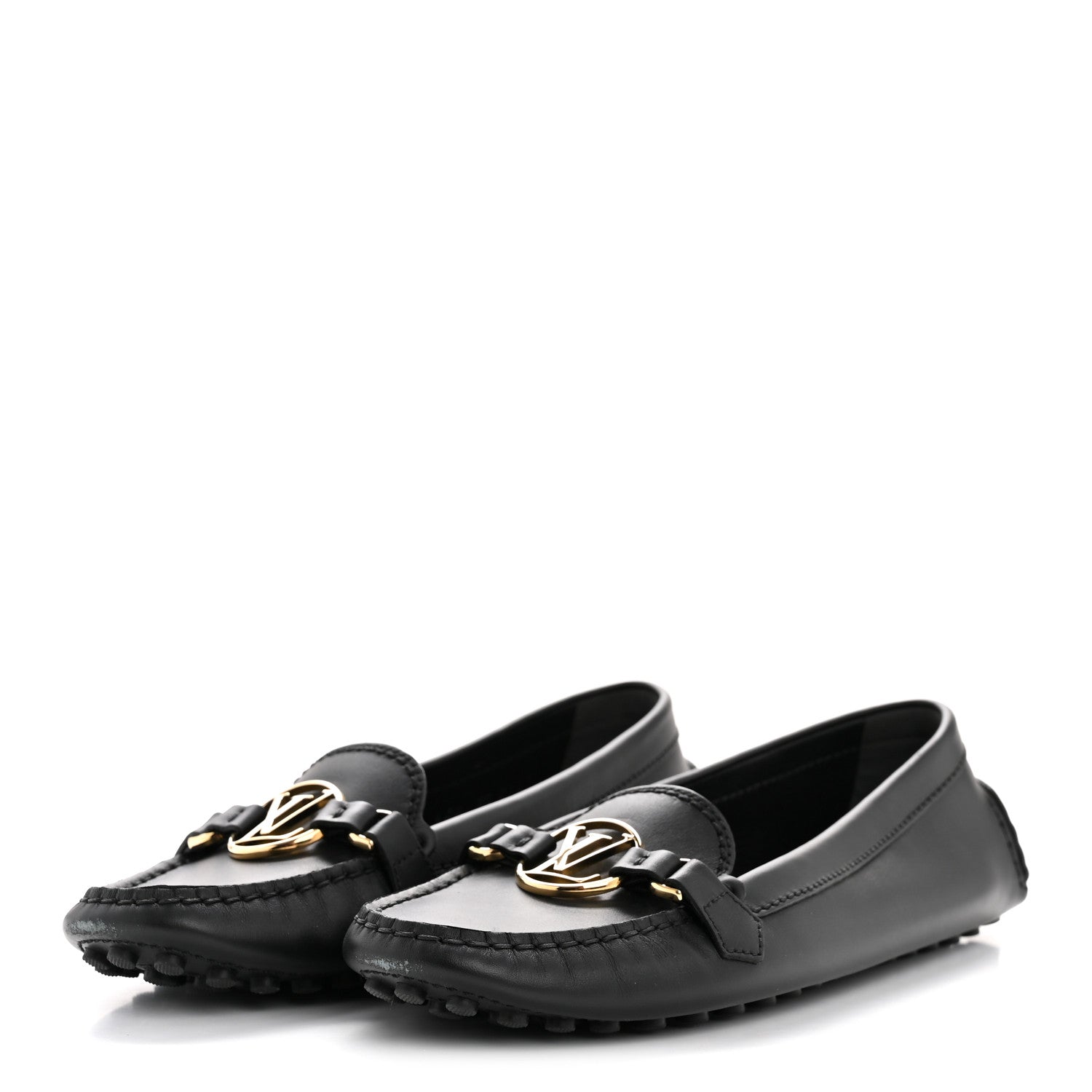 Calfskin Dauphine Loafers 40 Black