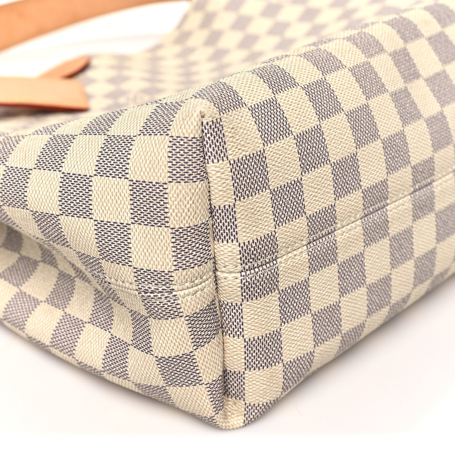 Damier Azur Graceful MM Rose Ballerine