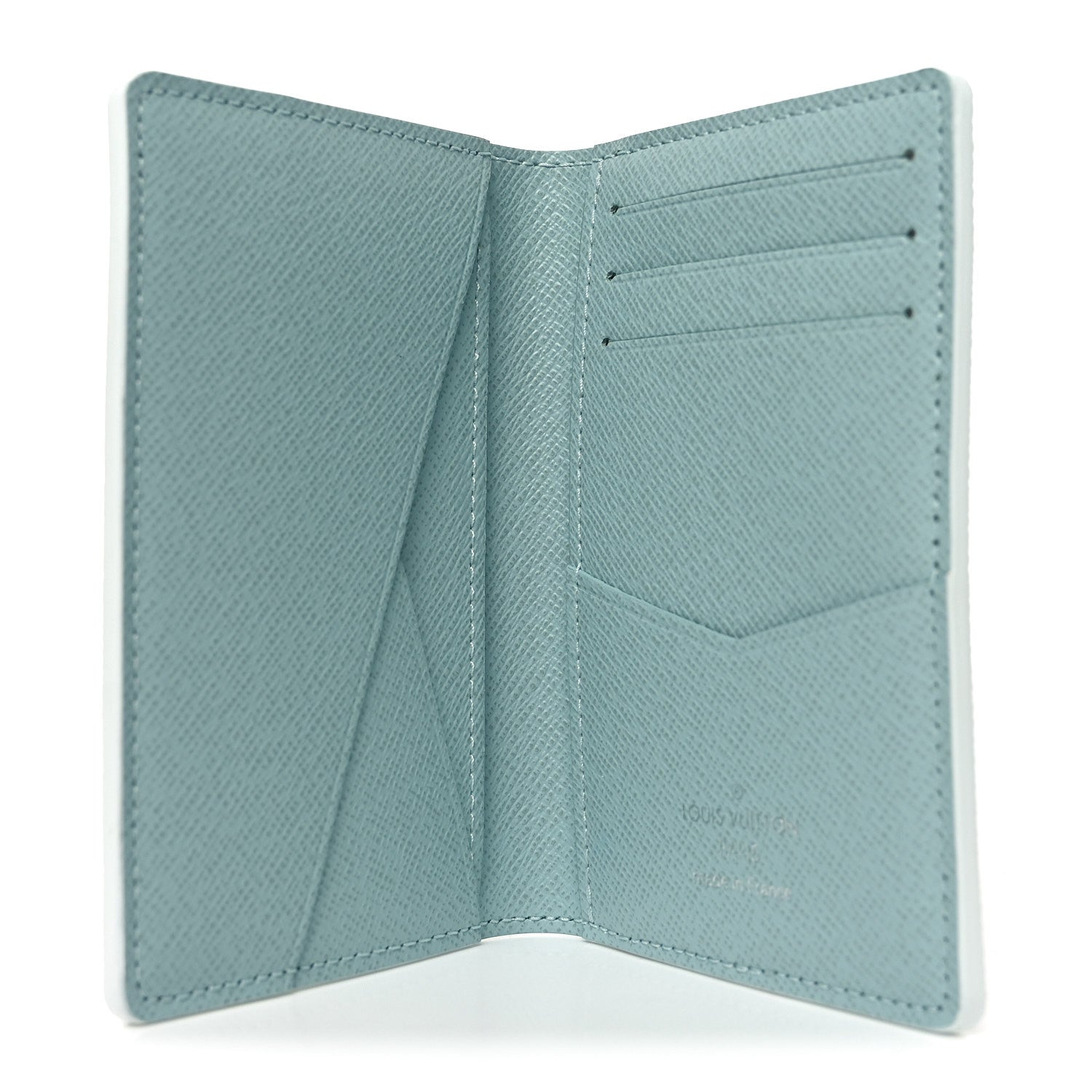 Monogram Aquagarden Pocket Organizer NM Crystal Blue