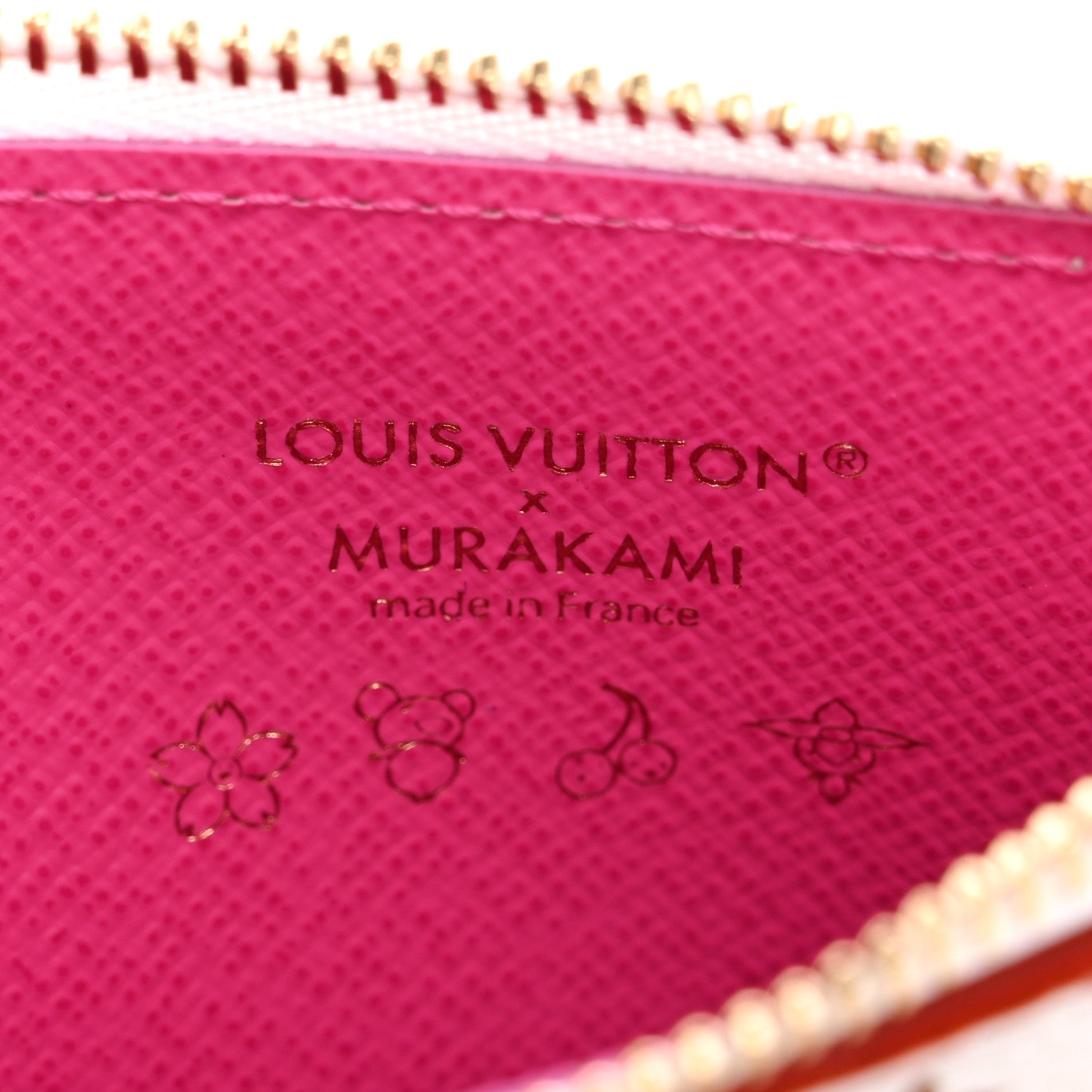 LV X TM Monogram Romy Card Holder Kawaii Pink