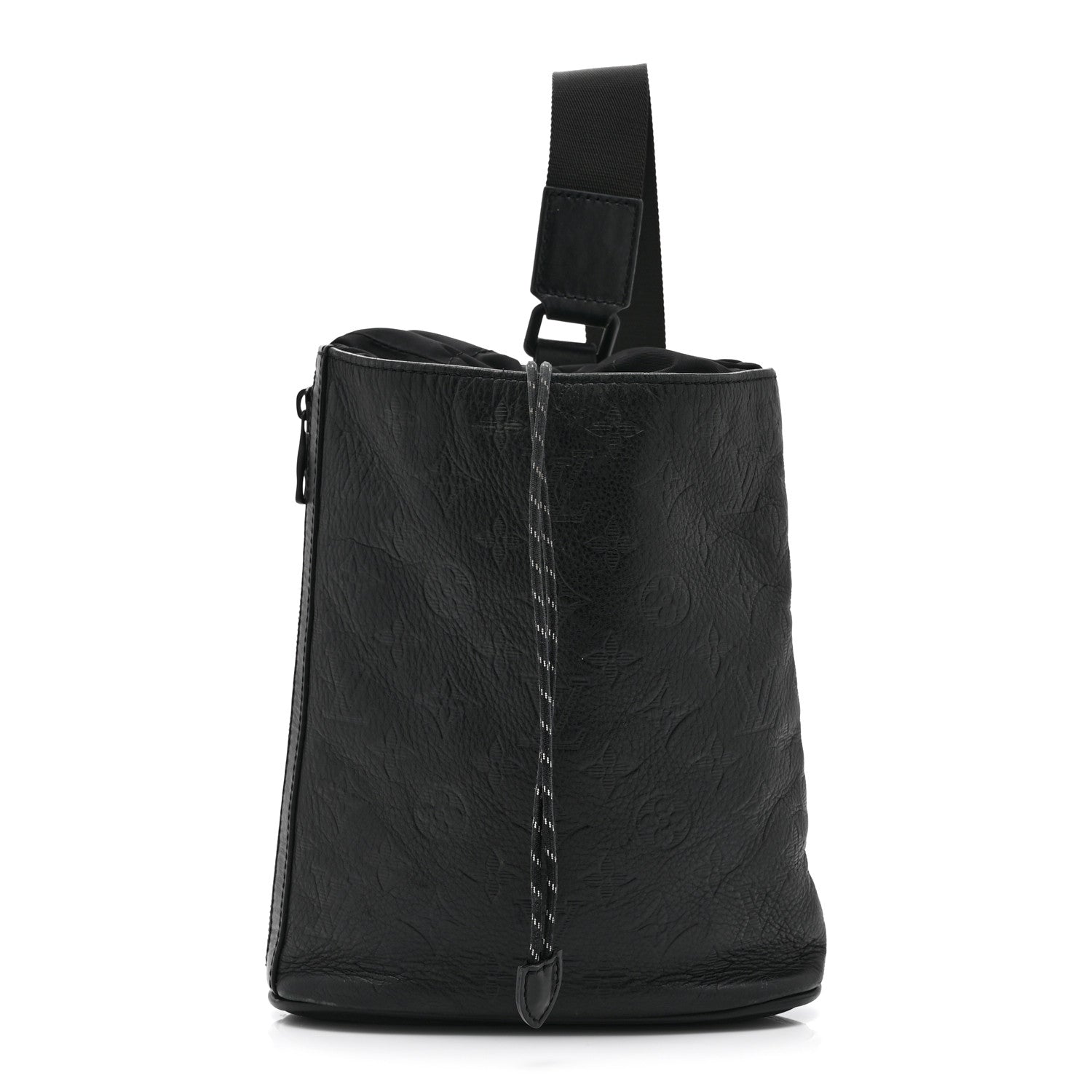 Monogram Shadow Chalk Slingbag  Black