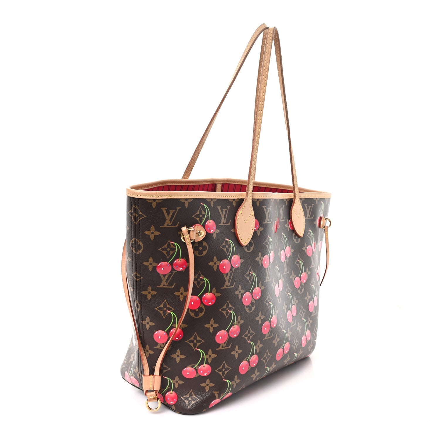 LV X TM Monogram Cerises Neverfull MM