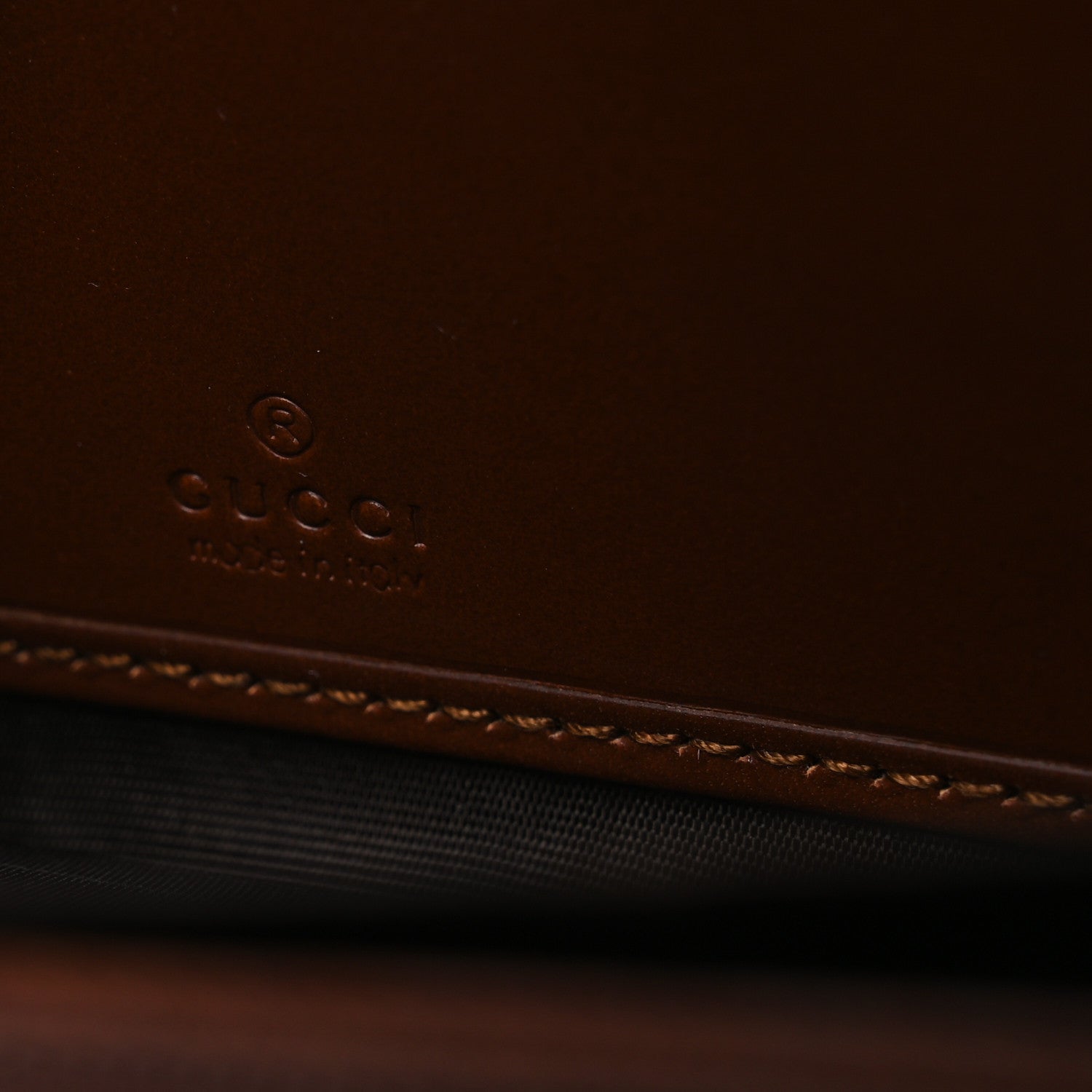 GG Supreme Monogram Cuoio Toscano Zip Around Wallet Beige Ebony Cuir