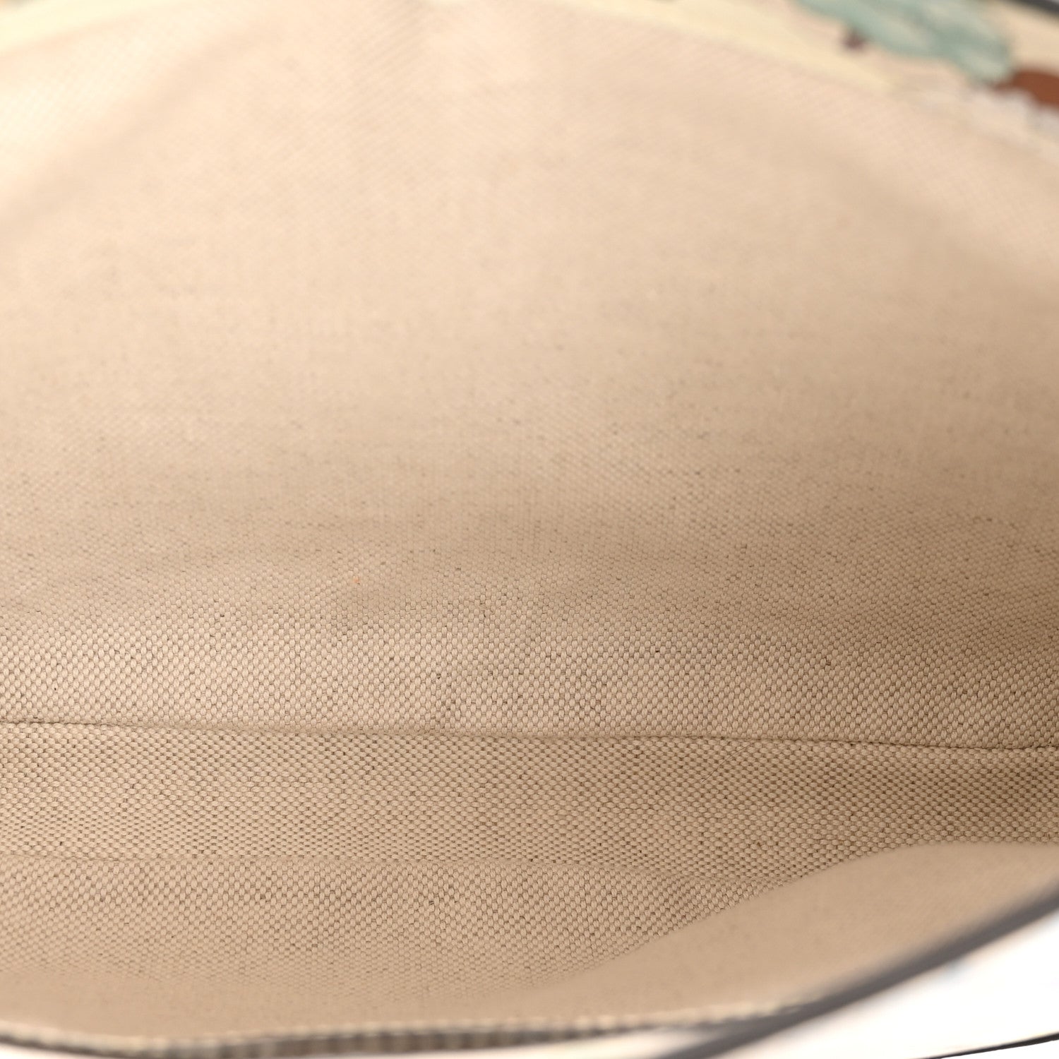 New Shangai Calfskin Tiger Savanah Small Jackie 1961 Hobo Chalky White Multicolor