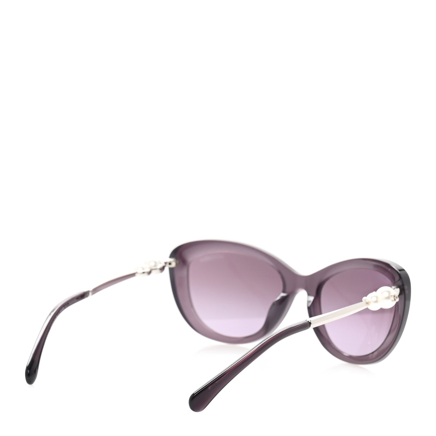 Acetate Pearl Cat Eye Sunglasses 5340-H Purple