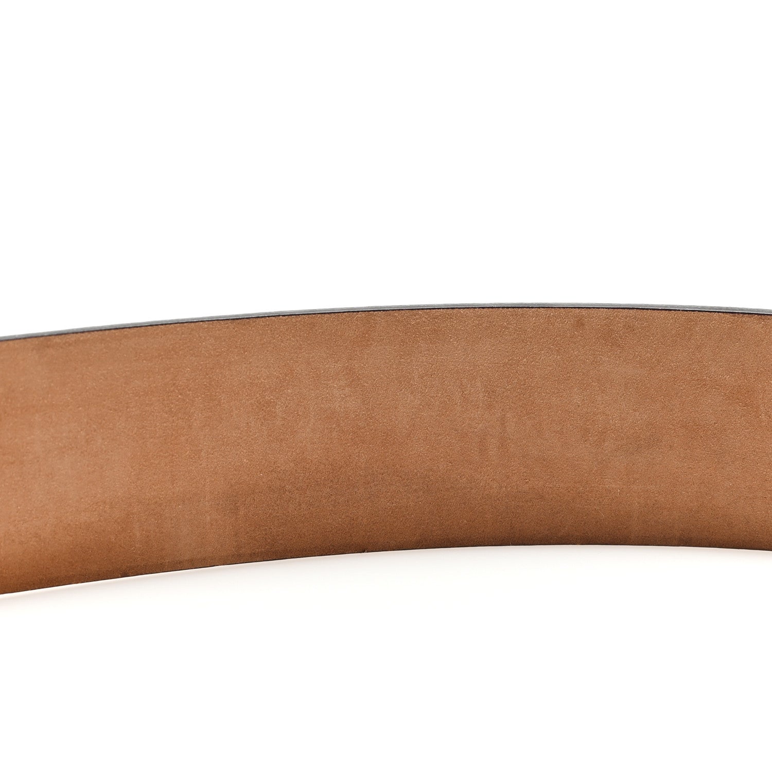 GG Plus Monogram Niagara Lux Calfskin Interlocking G 40mm Belt 85 34 Beige Ebony Cocoa