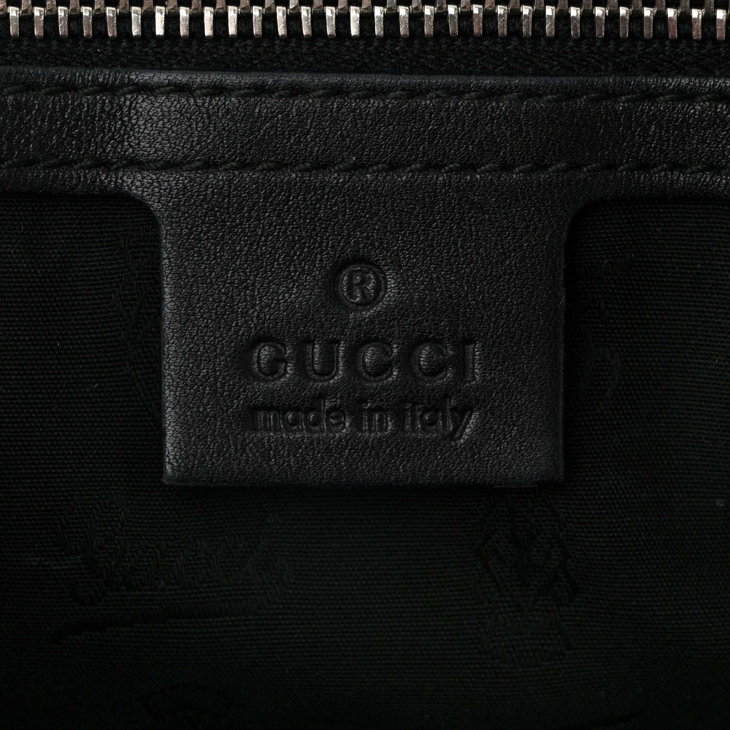 Guccissima Medium GG Twins Shoulder Bag Black